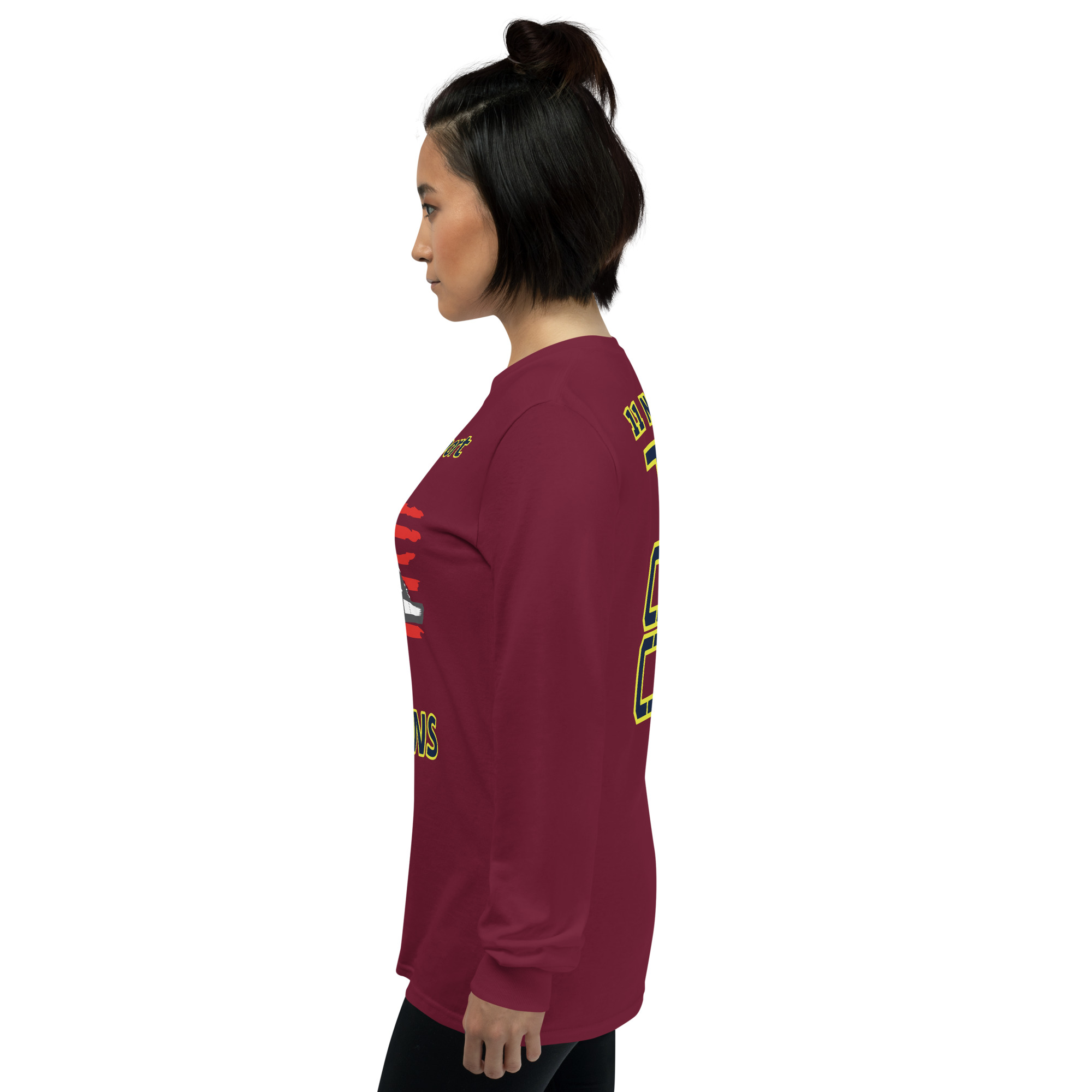 I SUPPORT VETERANS TOO SIKS Long Sleeve Shirt - Image 17