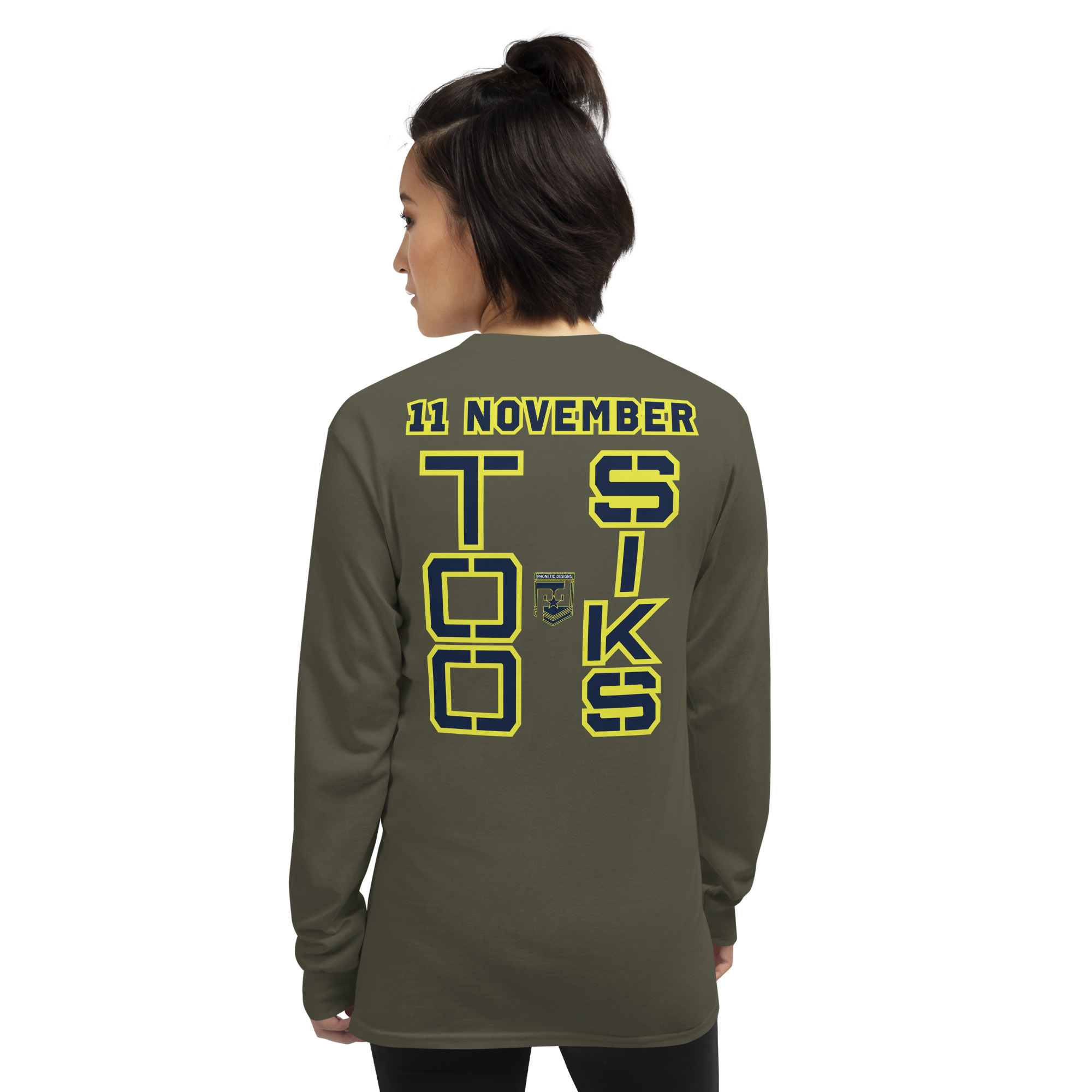 I SUPPORT VETERANS TOO SIKS Long Sleeve Shirt - Image 37