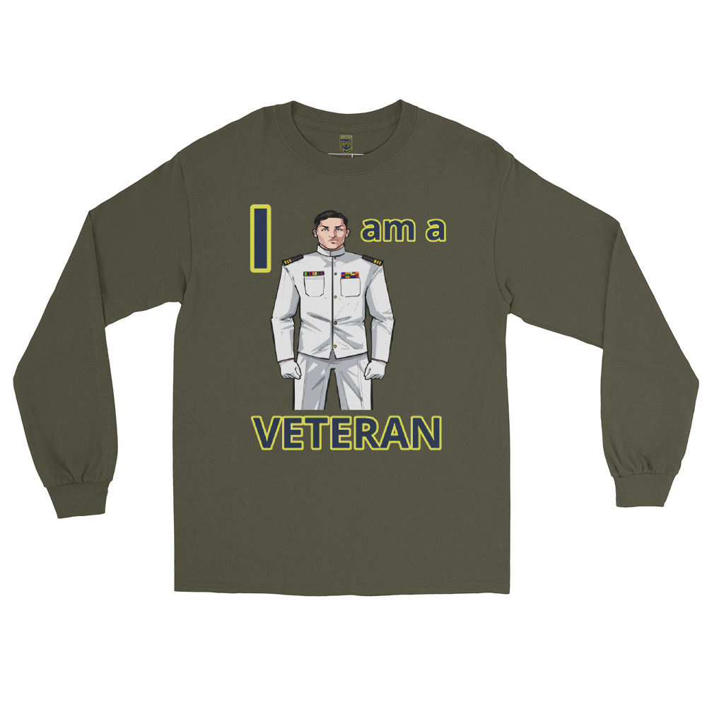 I AM A VETERAN TOO SIKS Long Sleeve Shirt - Image 13