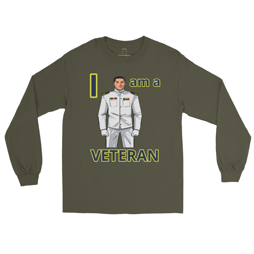 I AM A VETERAN TOO SIKS Long Sleeve Shirt - Image 13