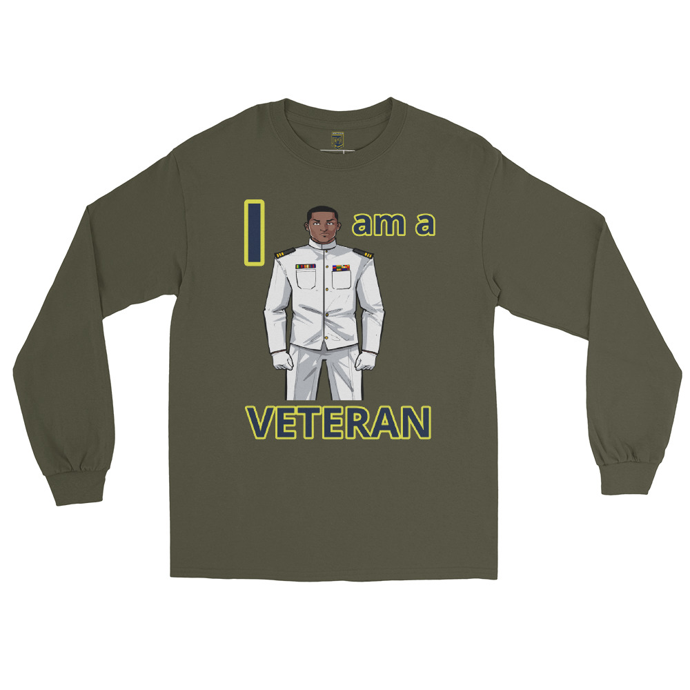 I AM A VETERAN TOO SIKS Long Sleeve Shirt - Image 13