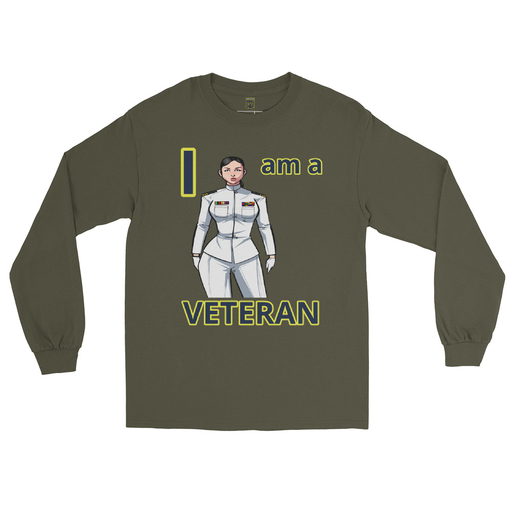 I AM A VETERAN TOO SIKS Long Sleeve Shirt - Image 13