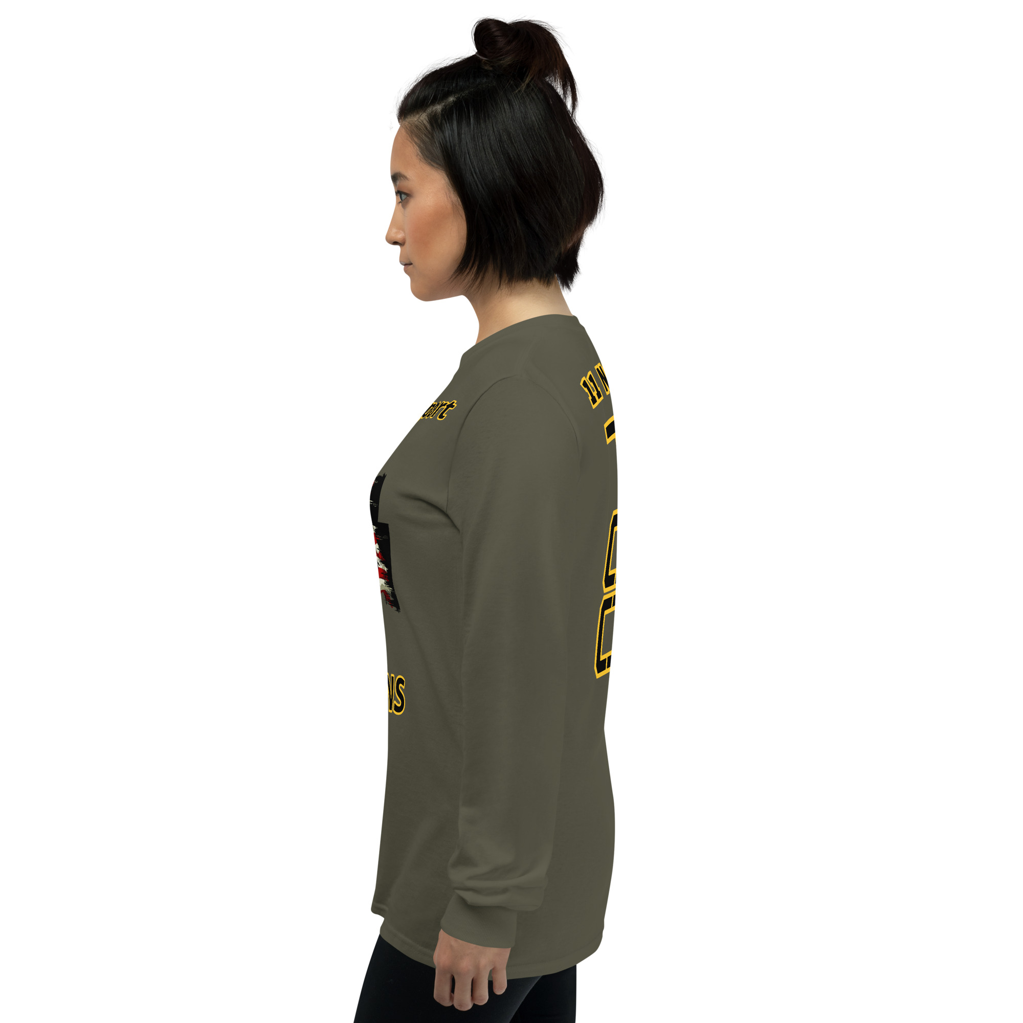 I support VETERANS TOO SIKS Long Sleeve Shirt - Image 41