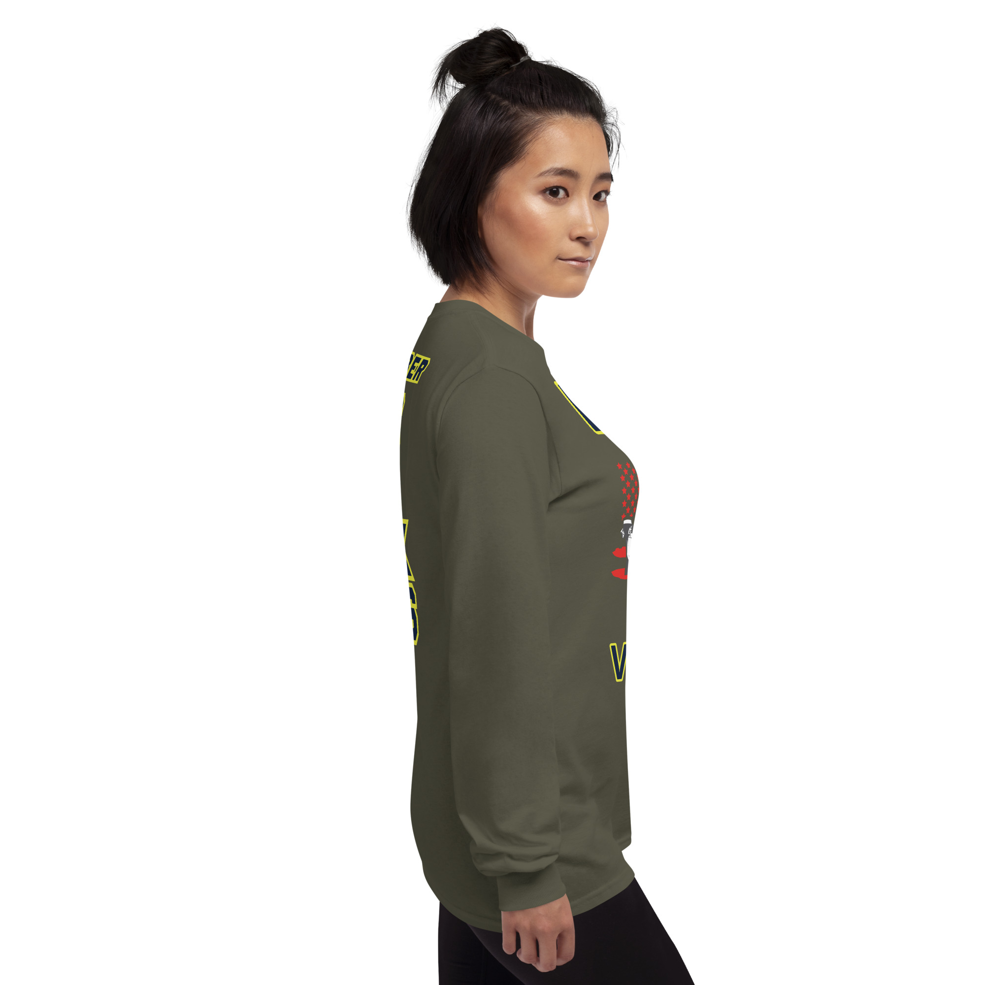 I SUPPORT VETERANS TOO SIKS Long Sleeve Shirt - Image 39