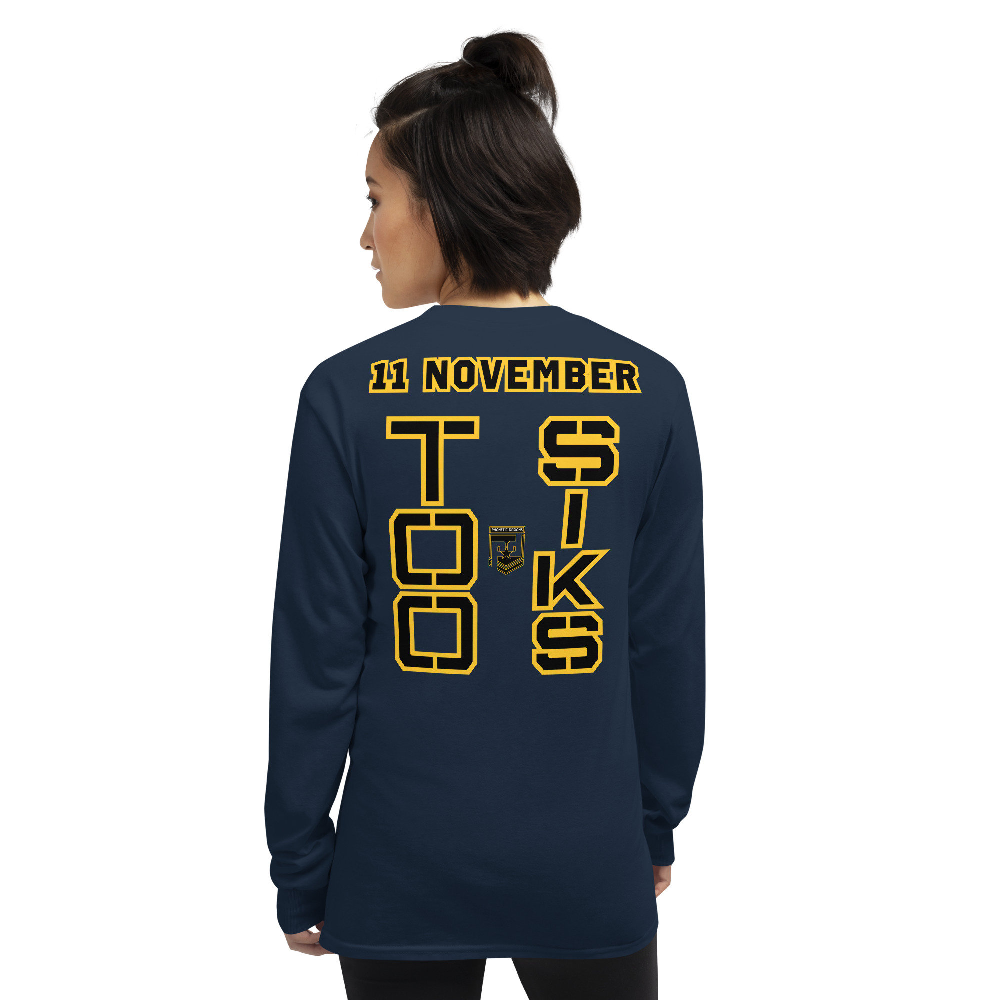 I support VETERANS TOO SIKS Long Sleeve Shirt - Image 7