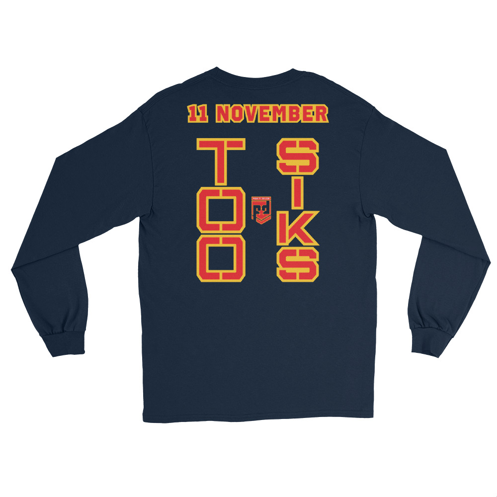 I AM A VETERAN TOO SIKS Long Sleeve Shirt - Image 4
