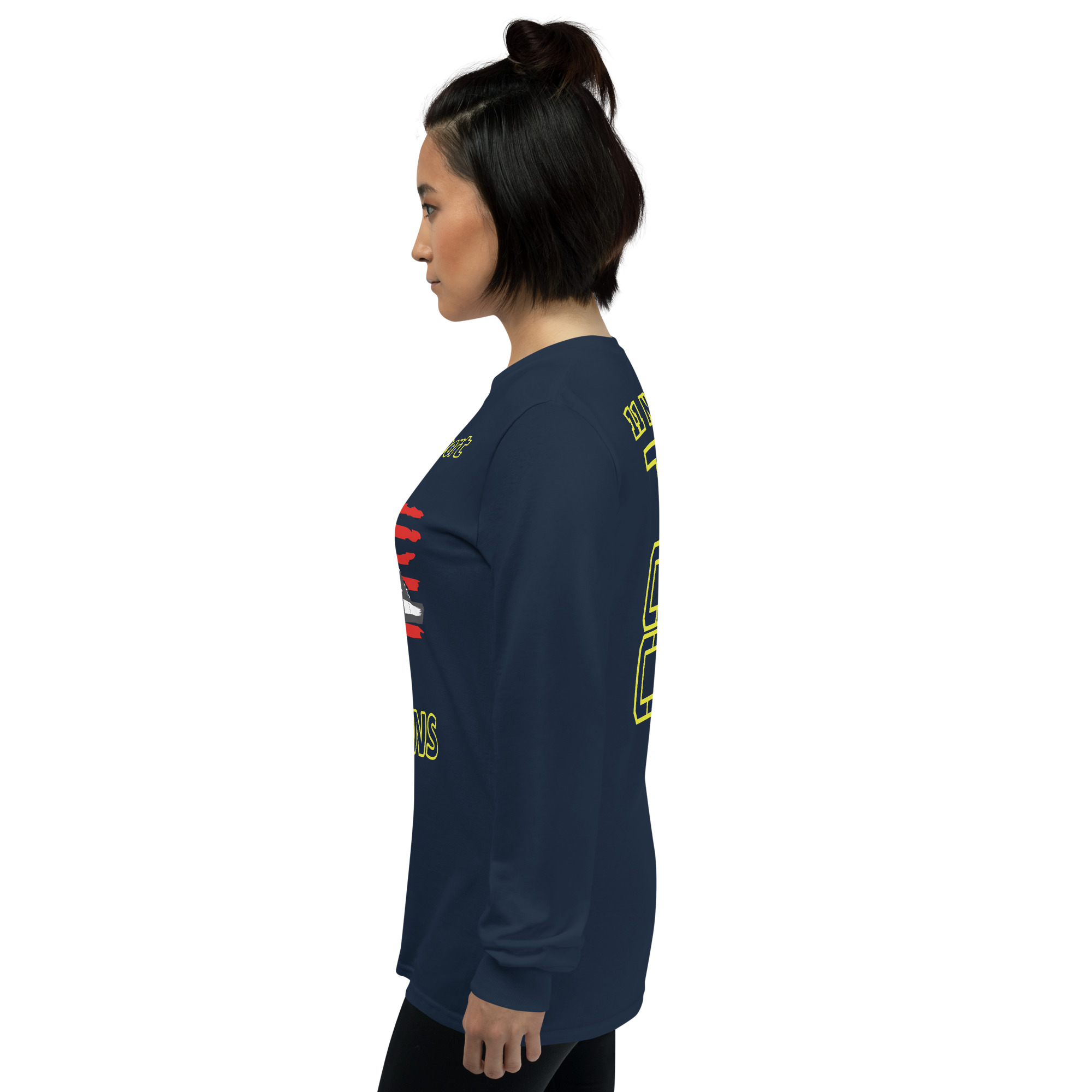 I SUPPORT VETERANS TOO SIKS Long Sleeve Shirt - Image 11