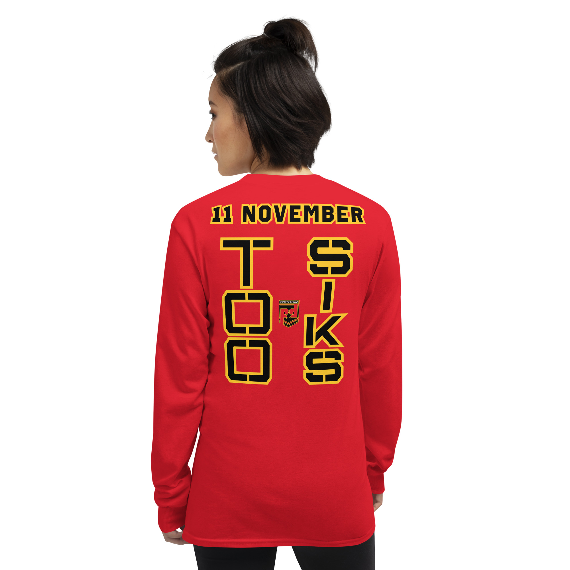 I support VETERANS TOO SIKS Long Sleeve Shirt - Image 25