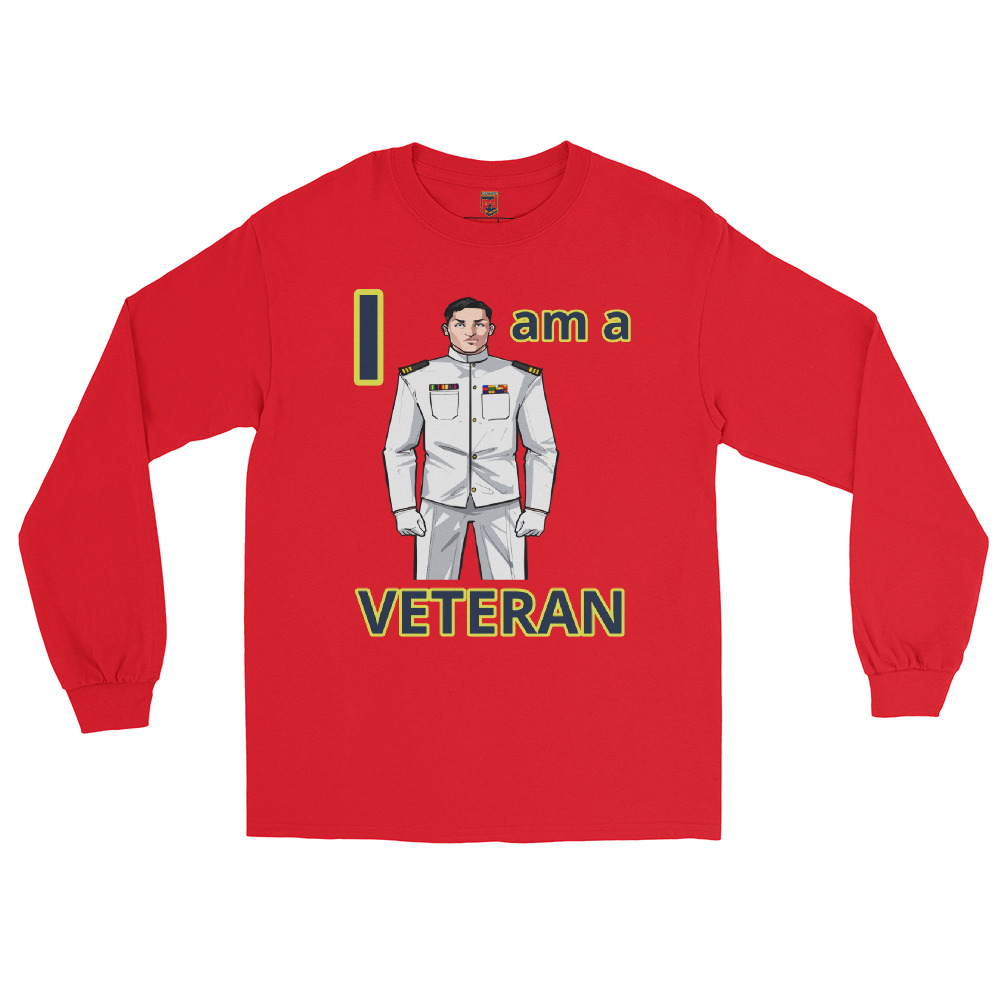 I AM A VETERAN TOO SIKS Long Sleeve Shirt - Image 9