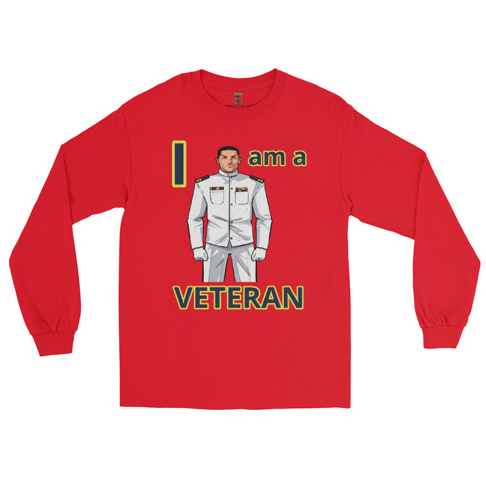 I AM A VETERAN TOO SIKS Long Sleeve Shirt - Image 9