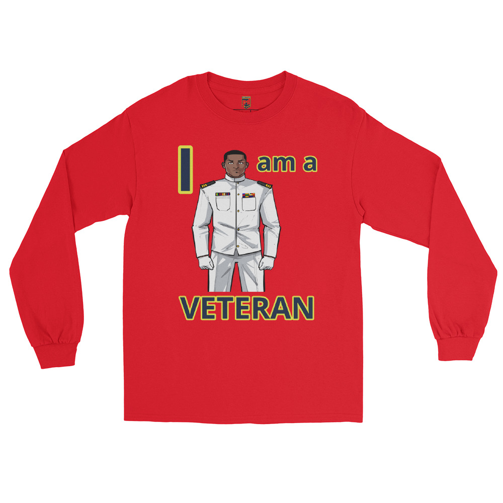 I AM A VETERAN TOO SIKS Long Sleeve Shirt - Image 9