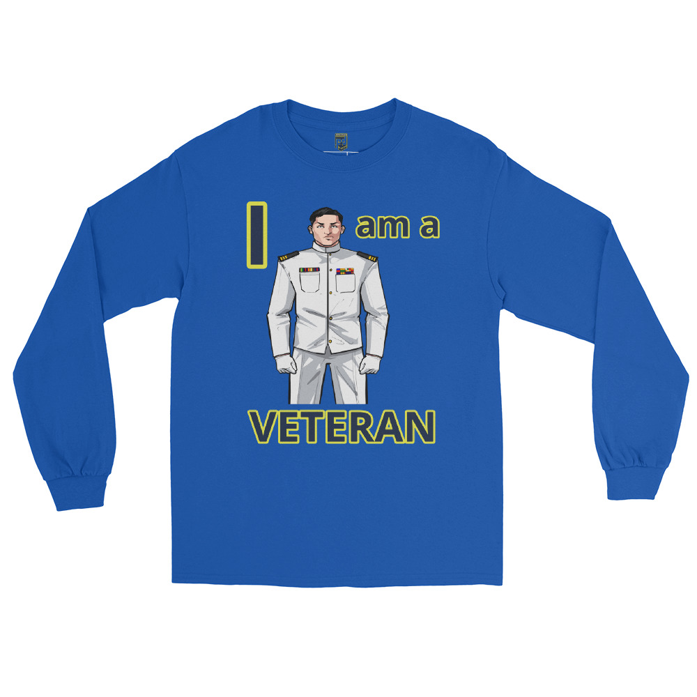 I AM A VETERAN TOO SIKS Long Sleeve Shirt - Image 11