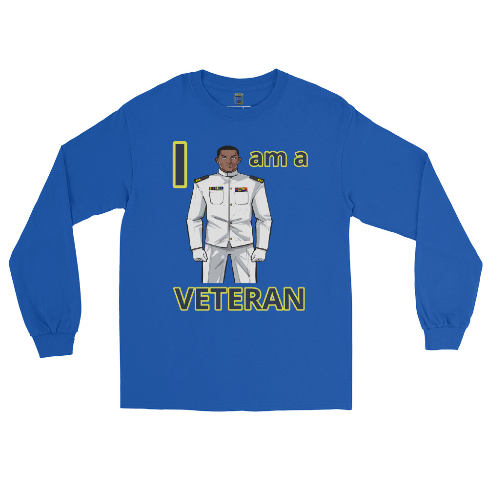 I AM A VETERAN TOO SIKS Long Sleeve Shirt - Image 11