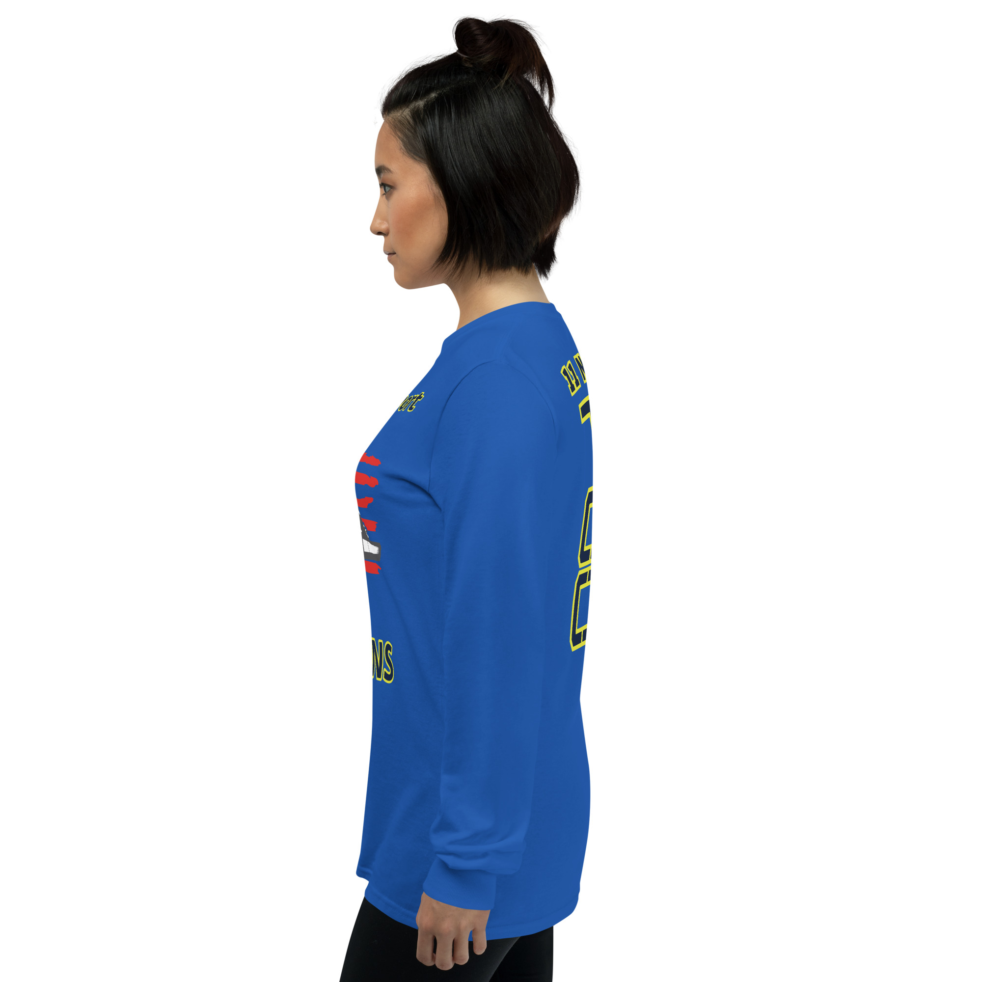 I SUPPORT VETERANS TOO SIKS Long Sleeve Shirt - Image 35