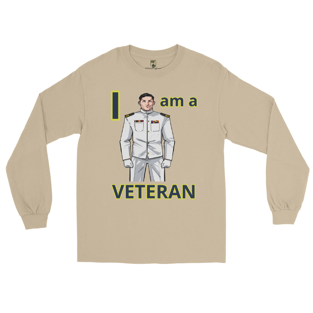 I AM A VETERAN TOO SIKS Long Sleeve Shirt - Image 23
