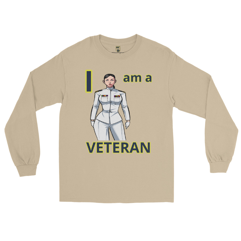 I AM A VETERAN TOO SIKS Long Sleeve Shirt - Image 23