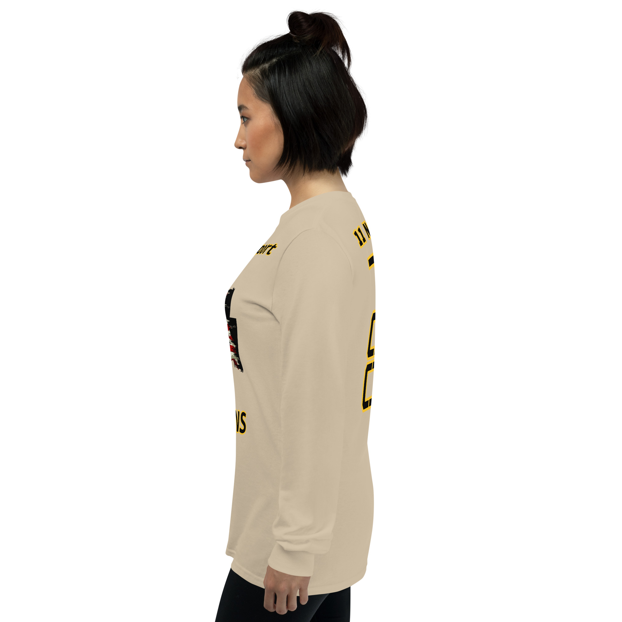 I support VETERANS TOO SIKS Long Sleeve Shirt - Image 71