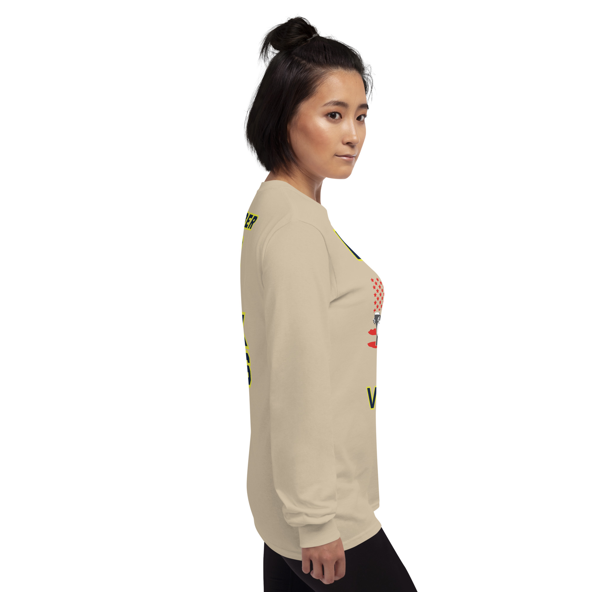 I SUPPORT VETERANS TOO SIKS Long Sleeve Shirt - Image 69