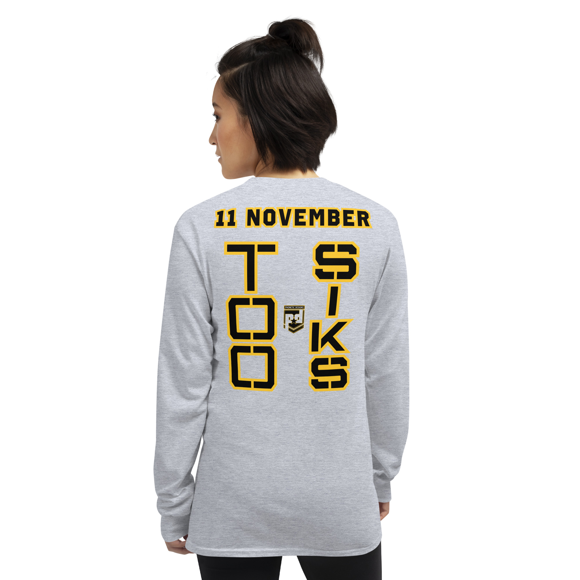 I support VETERANS TOO SIKS Long Sleeve Shirt - Image 55