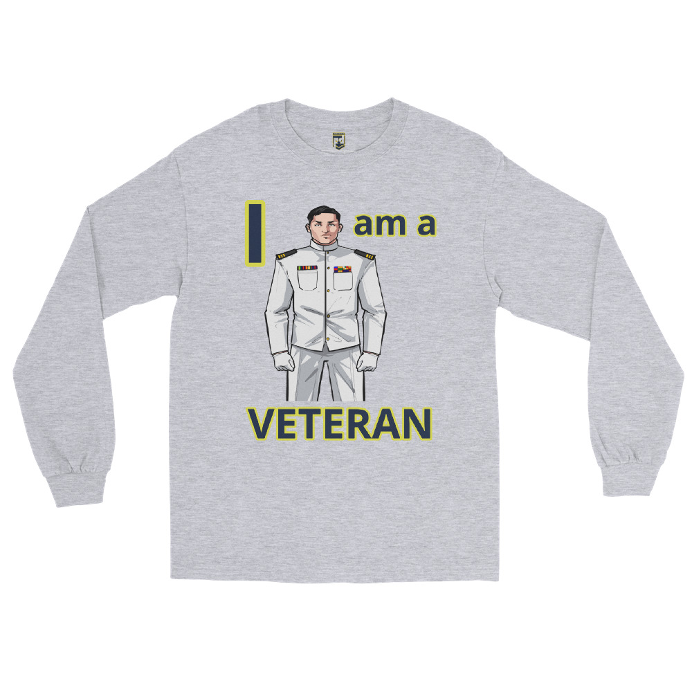 I AM A VETERAN TOO SIKS Long Sleeve Shirt - Image 19