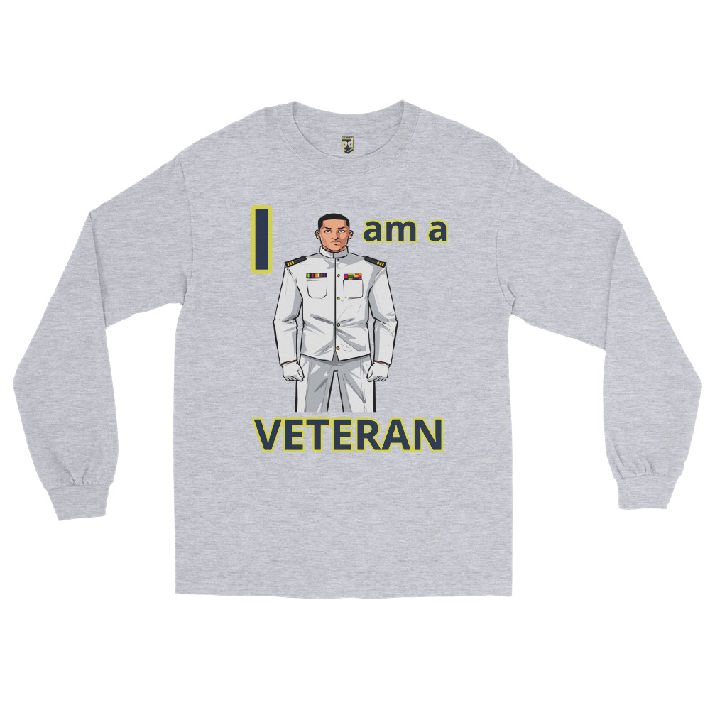I AM A VETERAN TOO SIKS Long Sleeve Shirt - Image 19