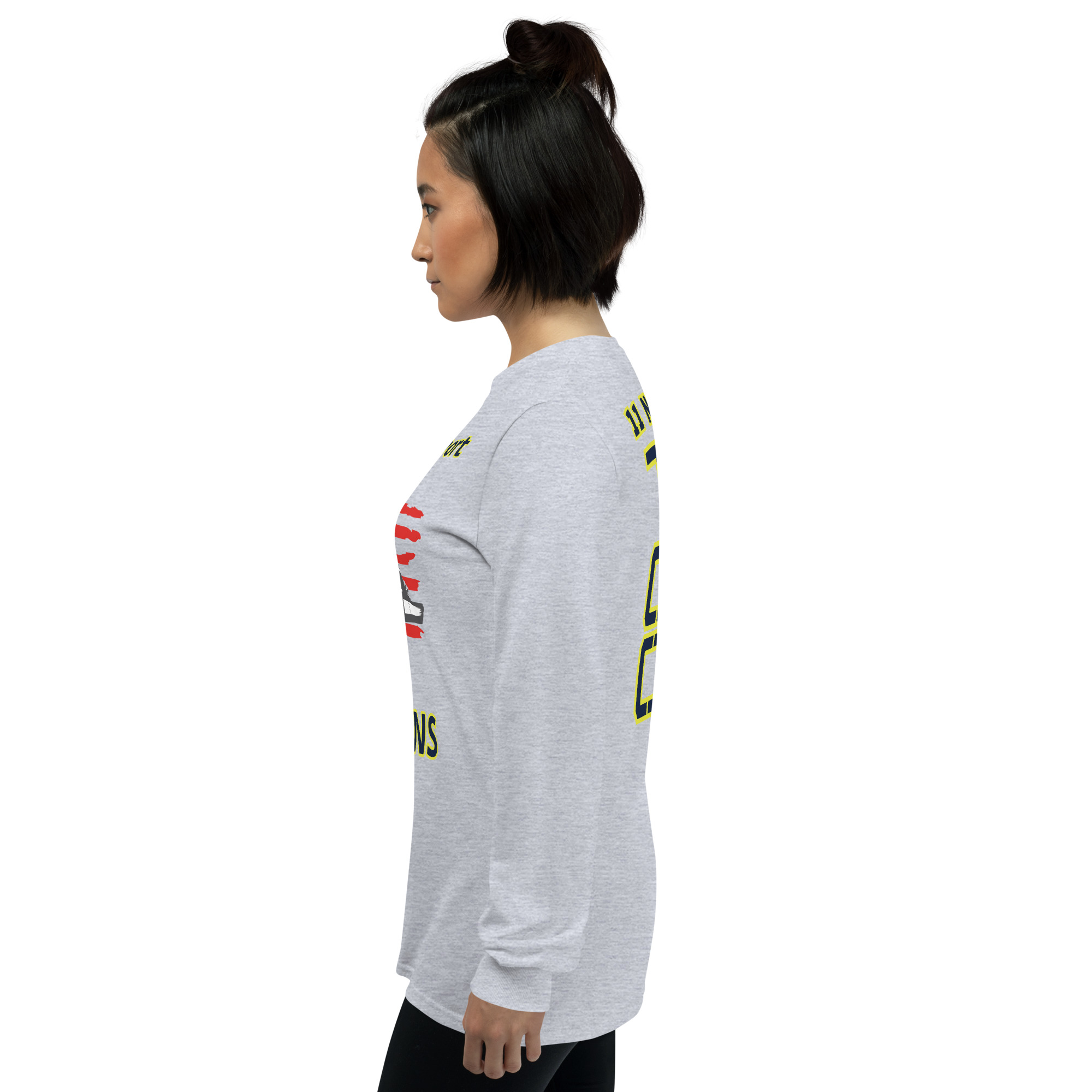 I SUPPORT VETERANS TOO SIKS Long Sleeve Shirt - Image 59