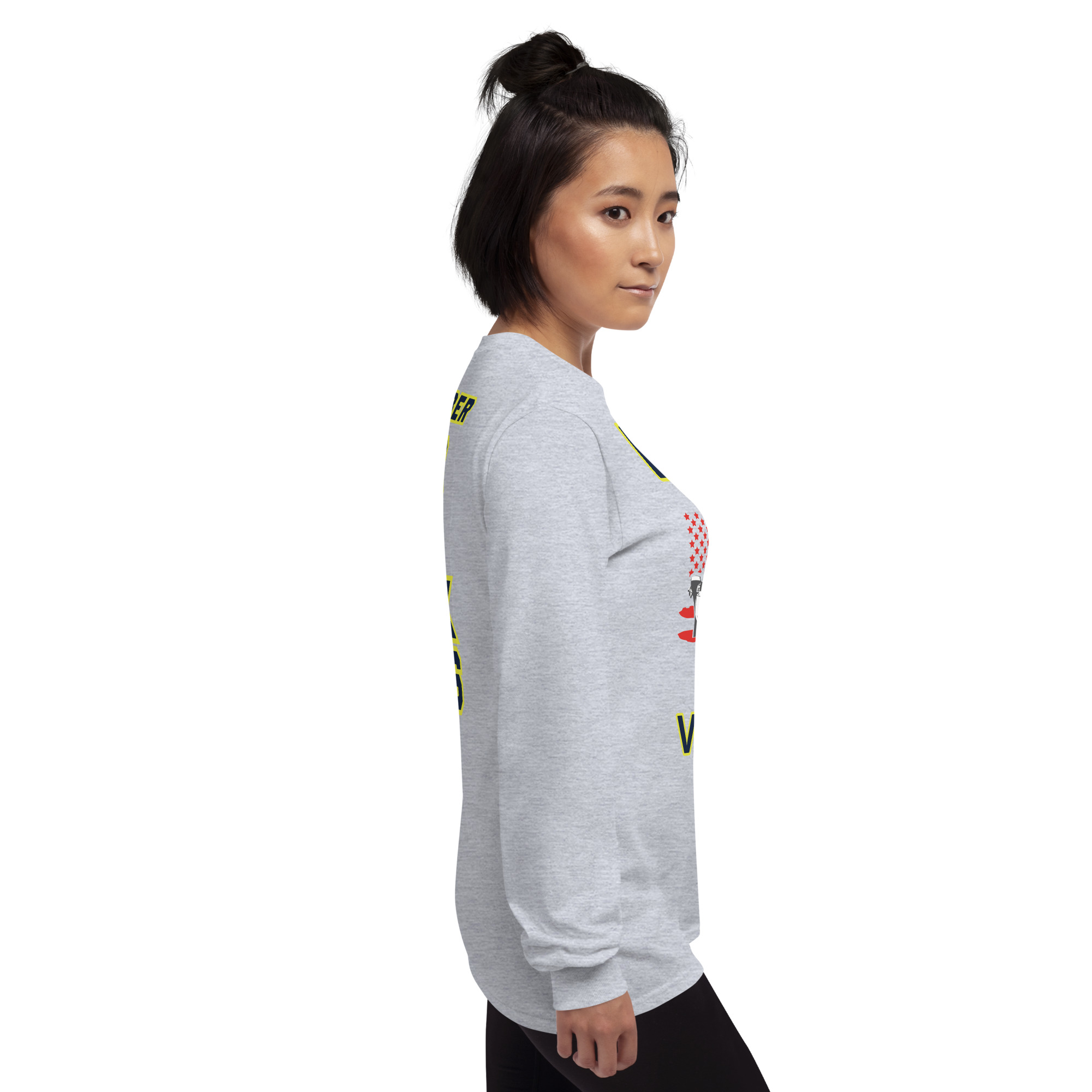 I SUPPORT VETERANS TOO SIKS Long Sleeve Shirt - Image 57