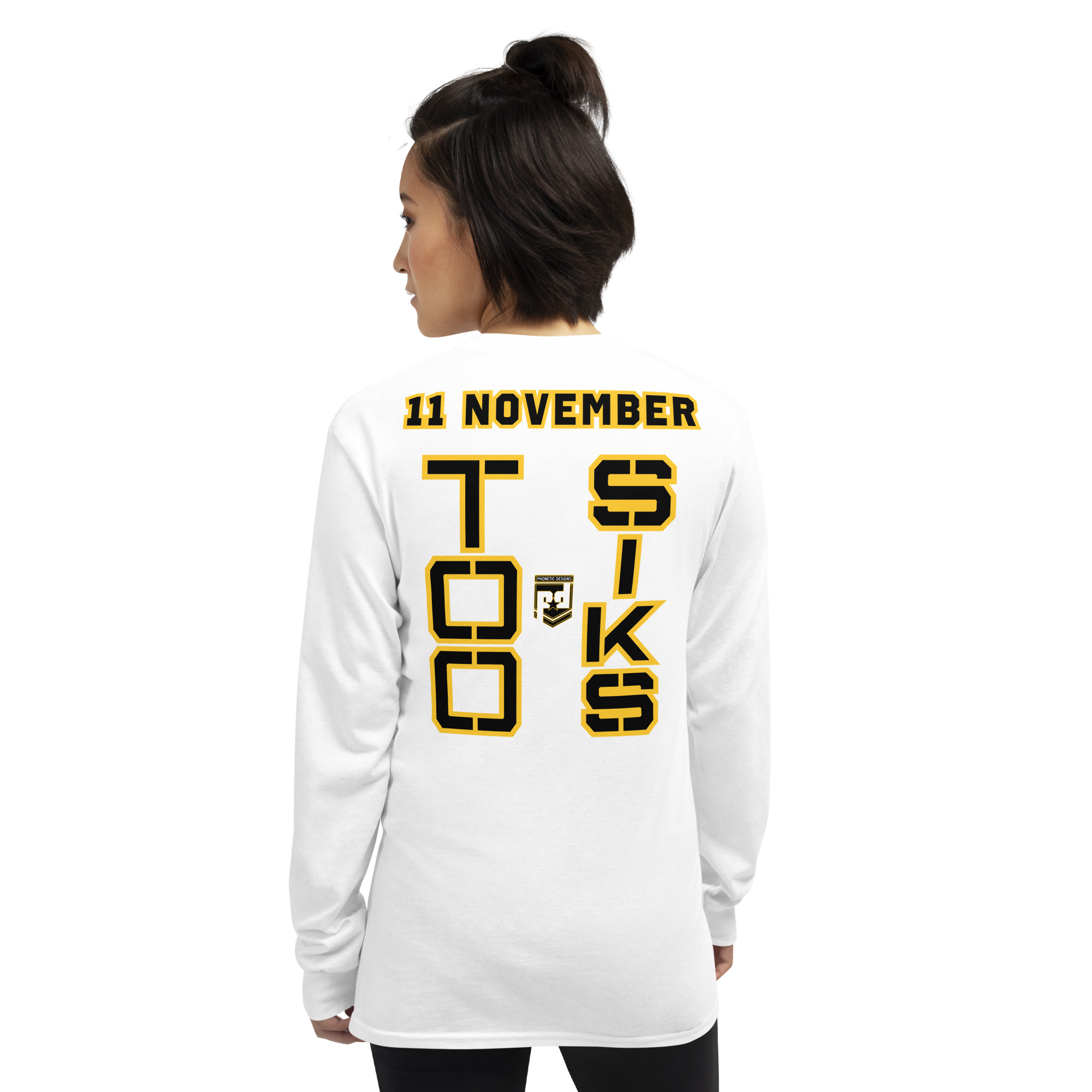 I support VETERANS TOO SIKS Long Sleeve Shirt - Image 79