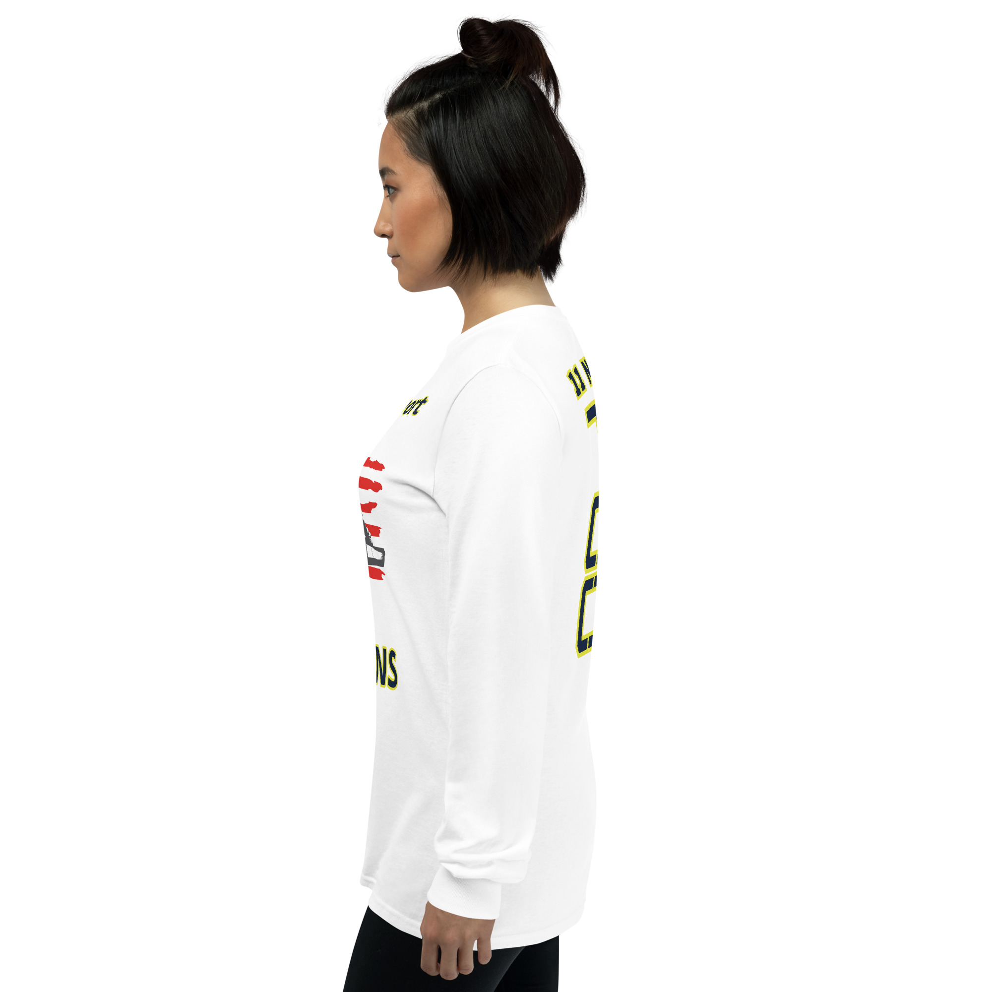 I SUPPORT VETERANS TOO SIKS Long Sleeve Shirt - Image 83