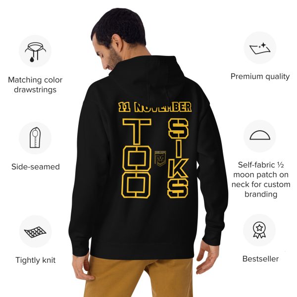 I SUPPORT VETERANS TOO SIKS Unisex Hoodie