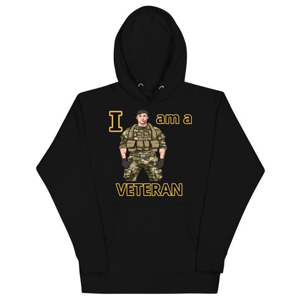 I AM A VETERAN TOO SIKS Unisex Hoodie