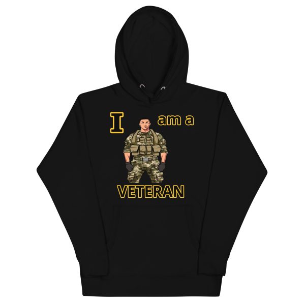 I AM A VETERAN TOO SIKS Unisex Hoodie