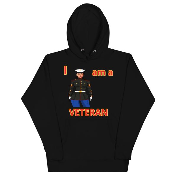 I AM A VETERAN TOO SIKS Unisex Hoodie