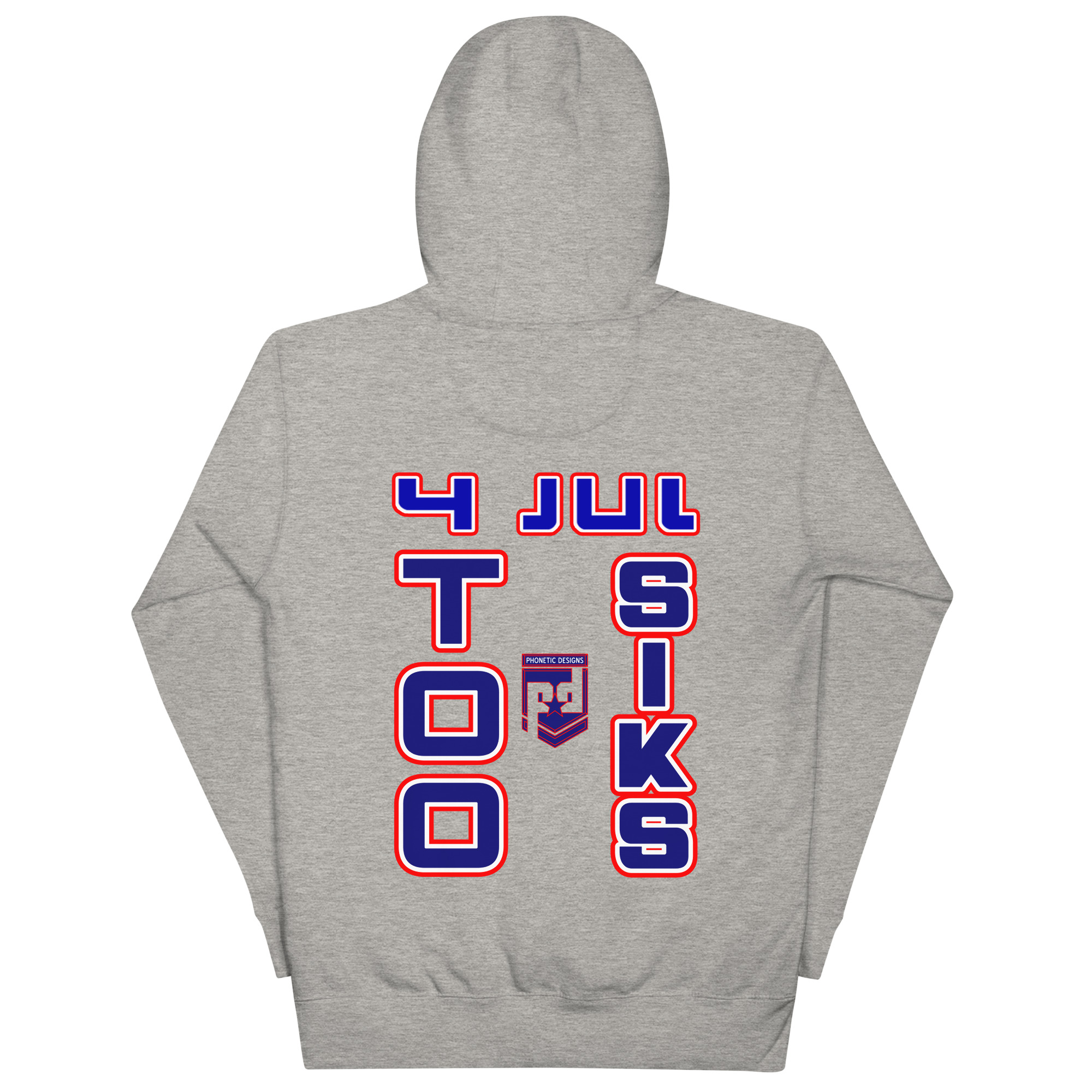 4 JUL TOO SIKS Unisex Hoodie - Image 12