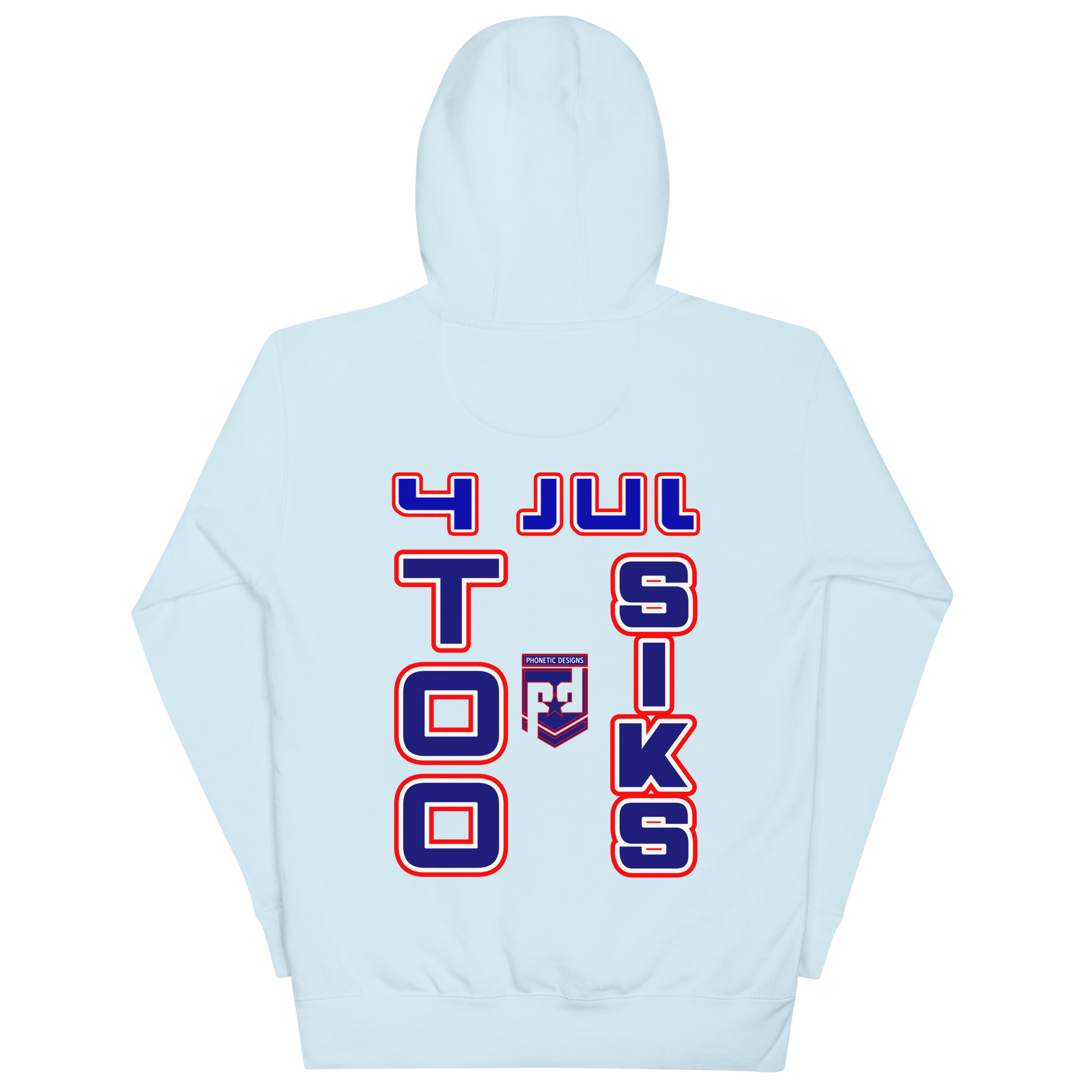 4 JUL TOO SIKS Unisex Hoodie - Image 14