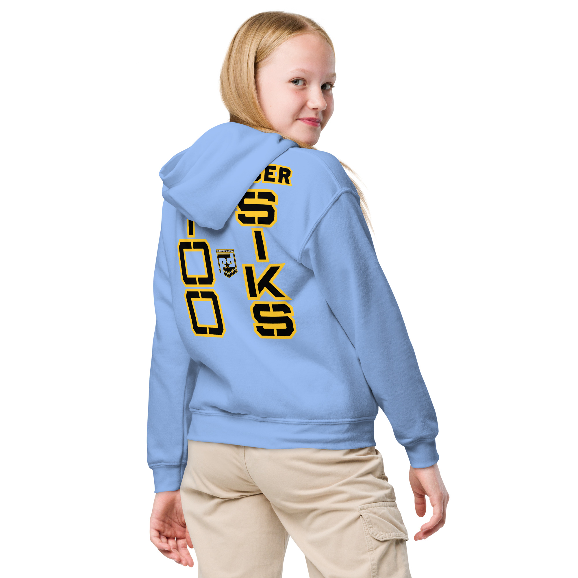 I support VETERANS TOO SIKS Kids Fleece Hoodie - Image 20