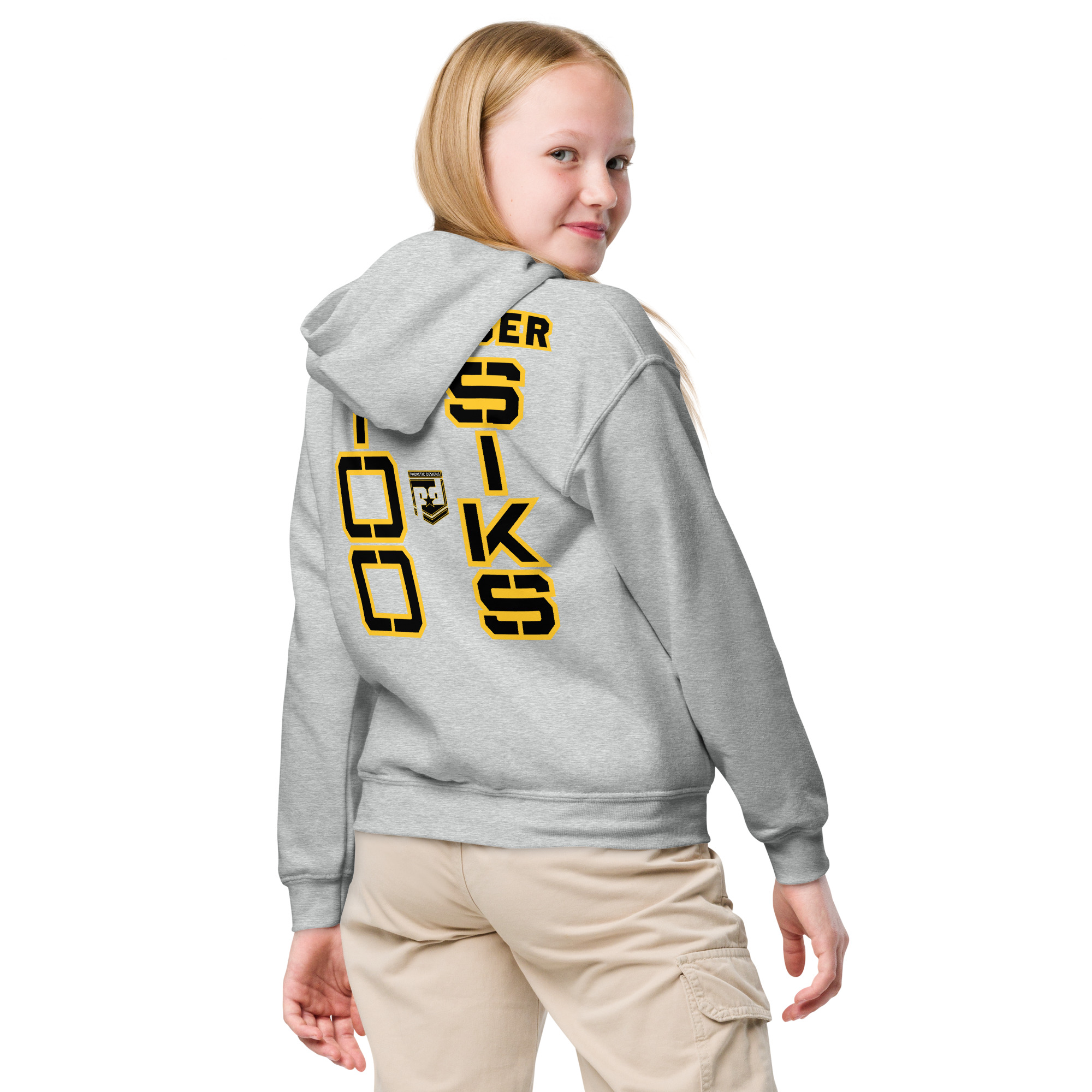 I support VETERANS TOO SIKS Kids Fleece Hoodie - Image 24
