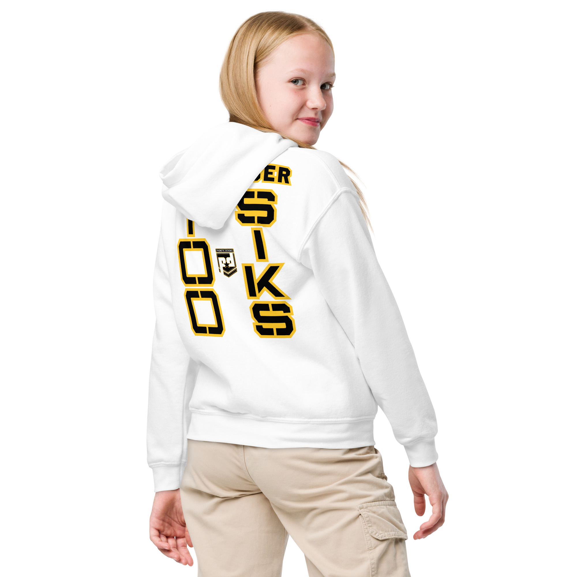 I support VETERANS TOO SIKS Kids Fleece Hoodie - Image 28