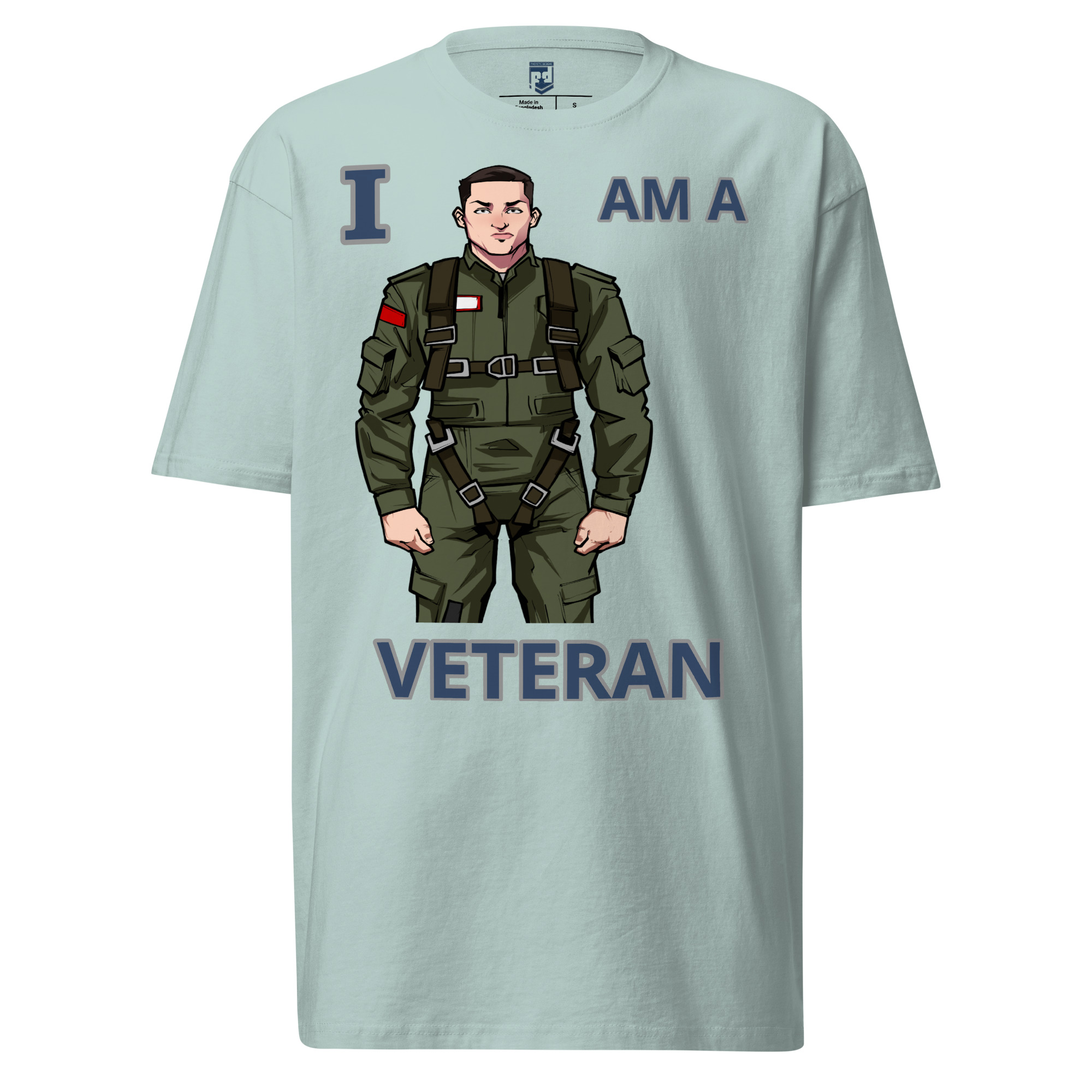 I AM A VETERAN TOO SIKS Tee - Image 5