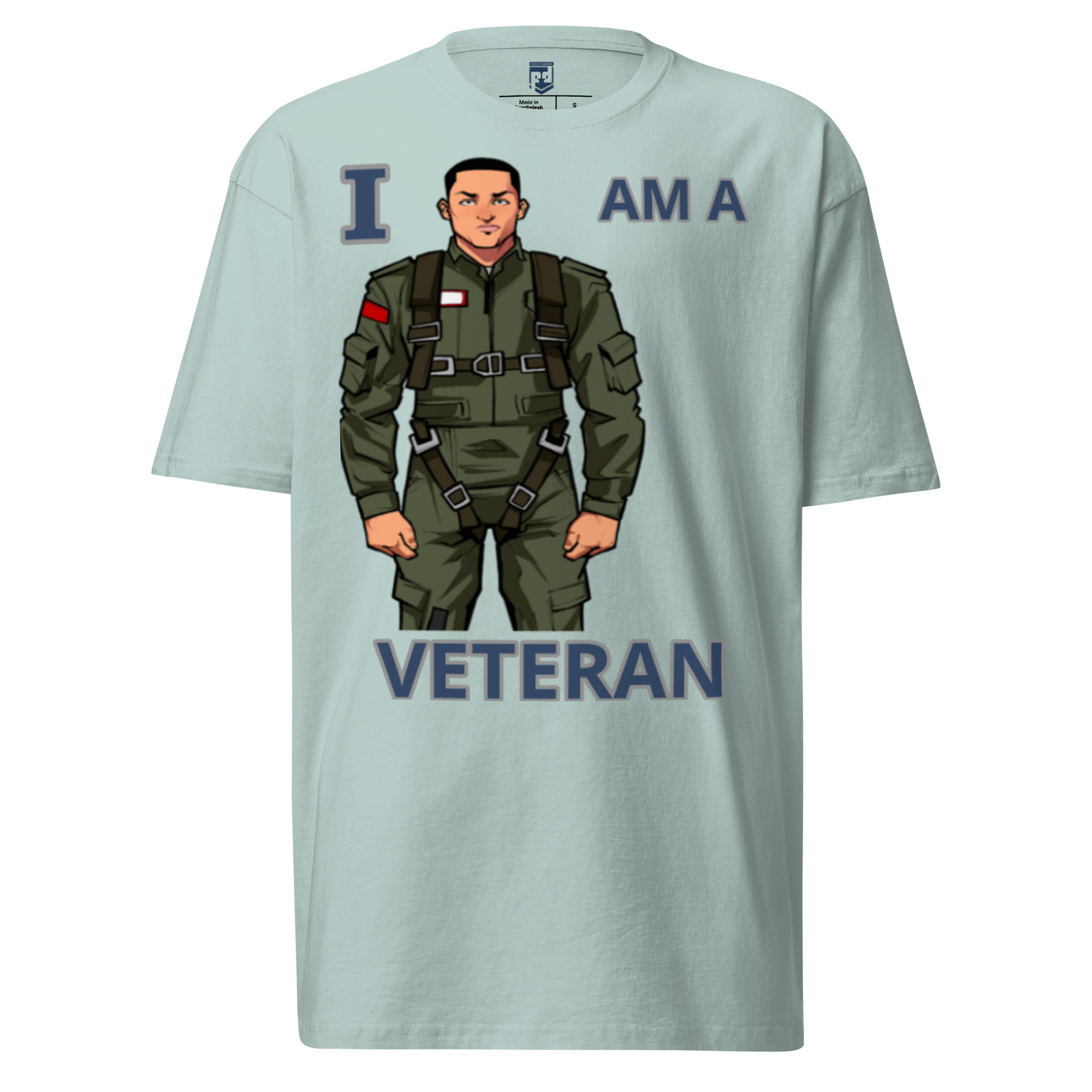 I AM A VETERAN TOO SIKS Tee - Image 5
