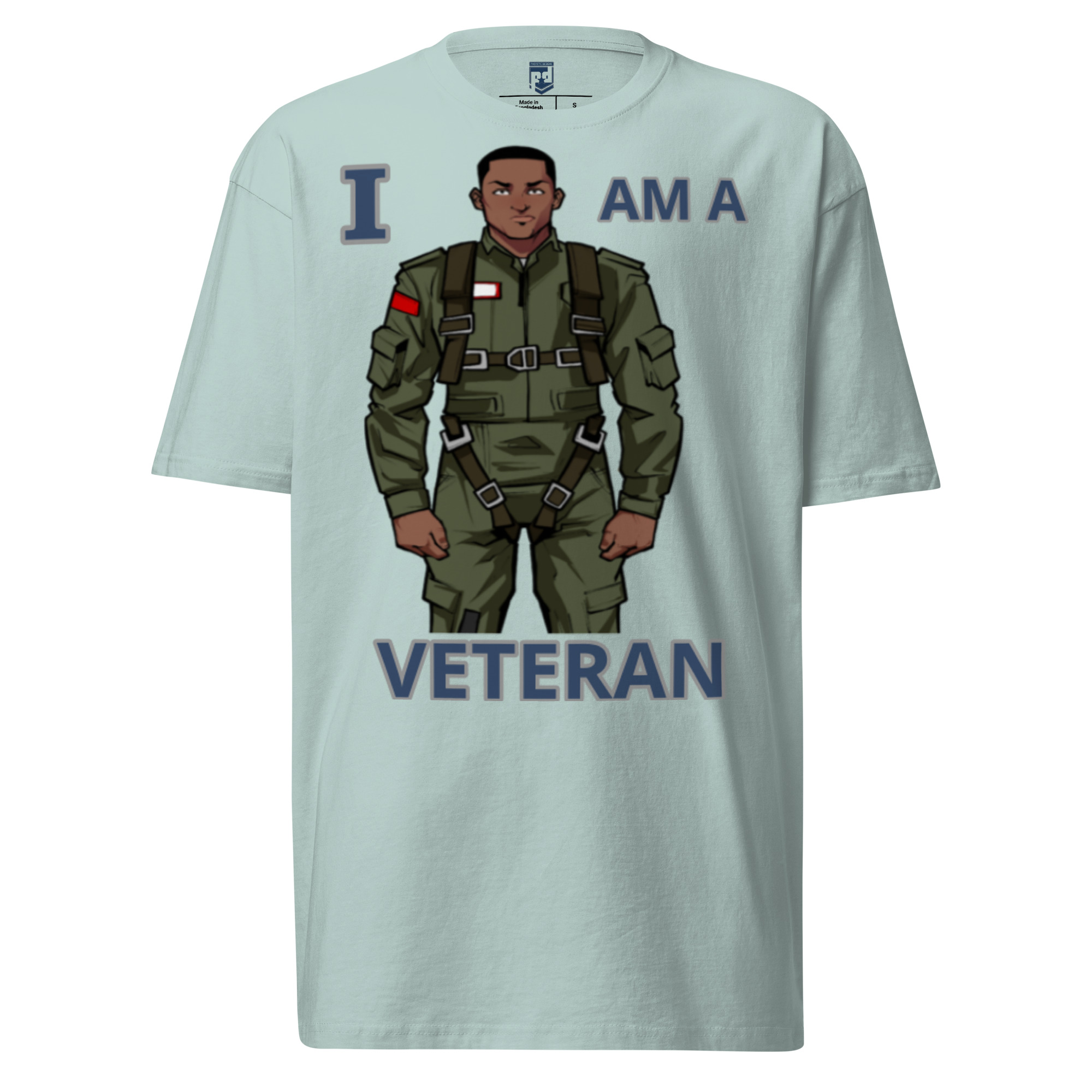 I AM A VETERAN TOO SIKS Tee - Image 5