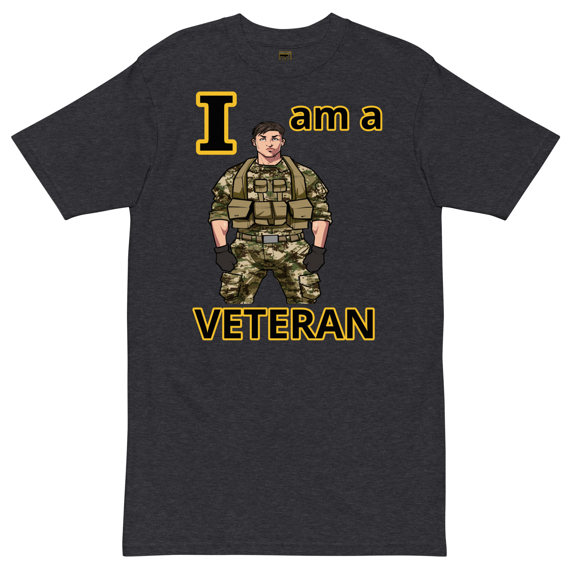 I AM A VETERAN TOO SIKS Tee - Image 5