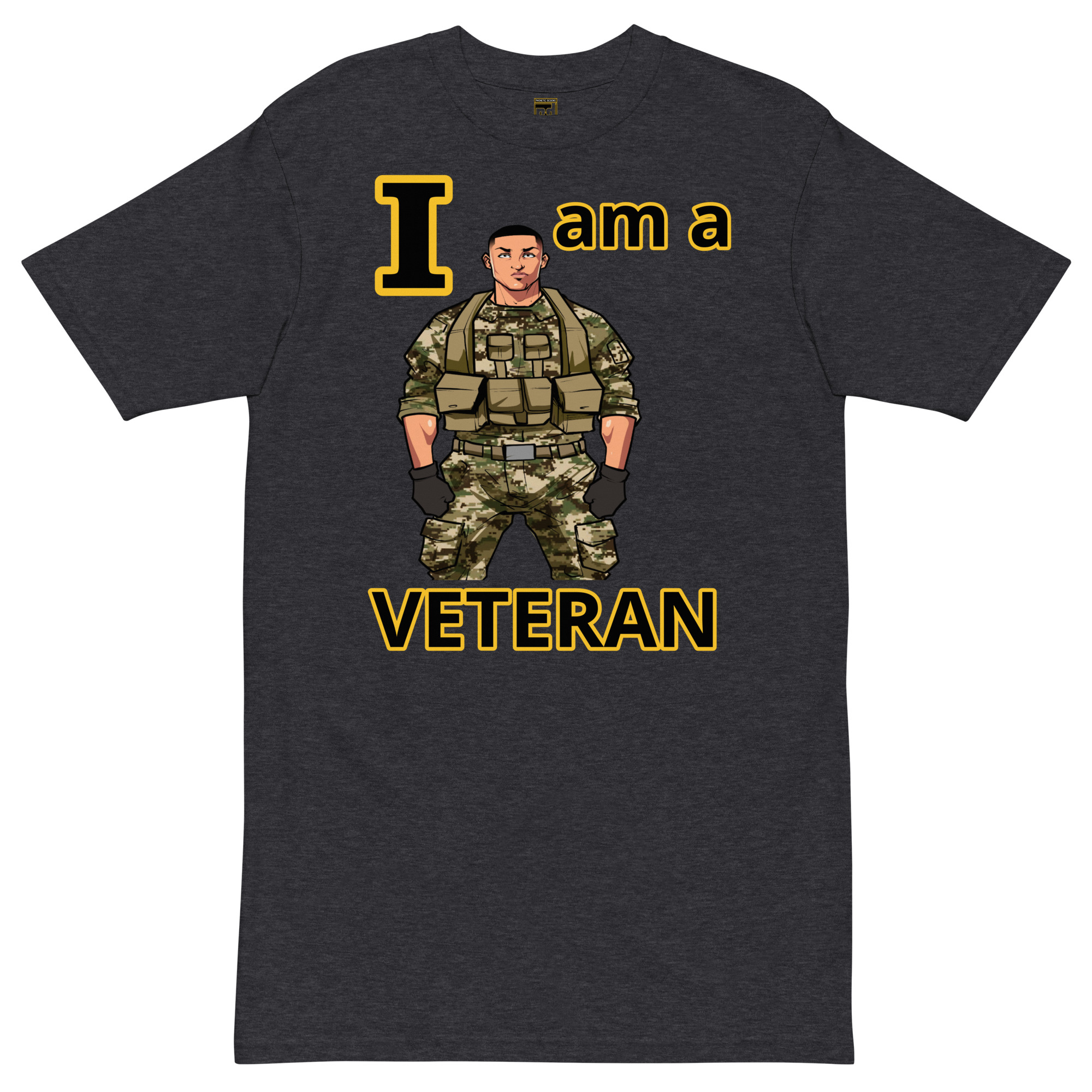 I AM A VETERAN TOO SIKS Tee - Image 5