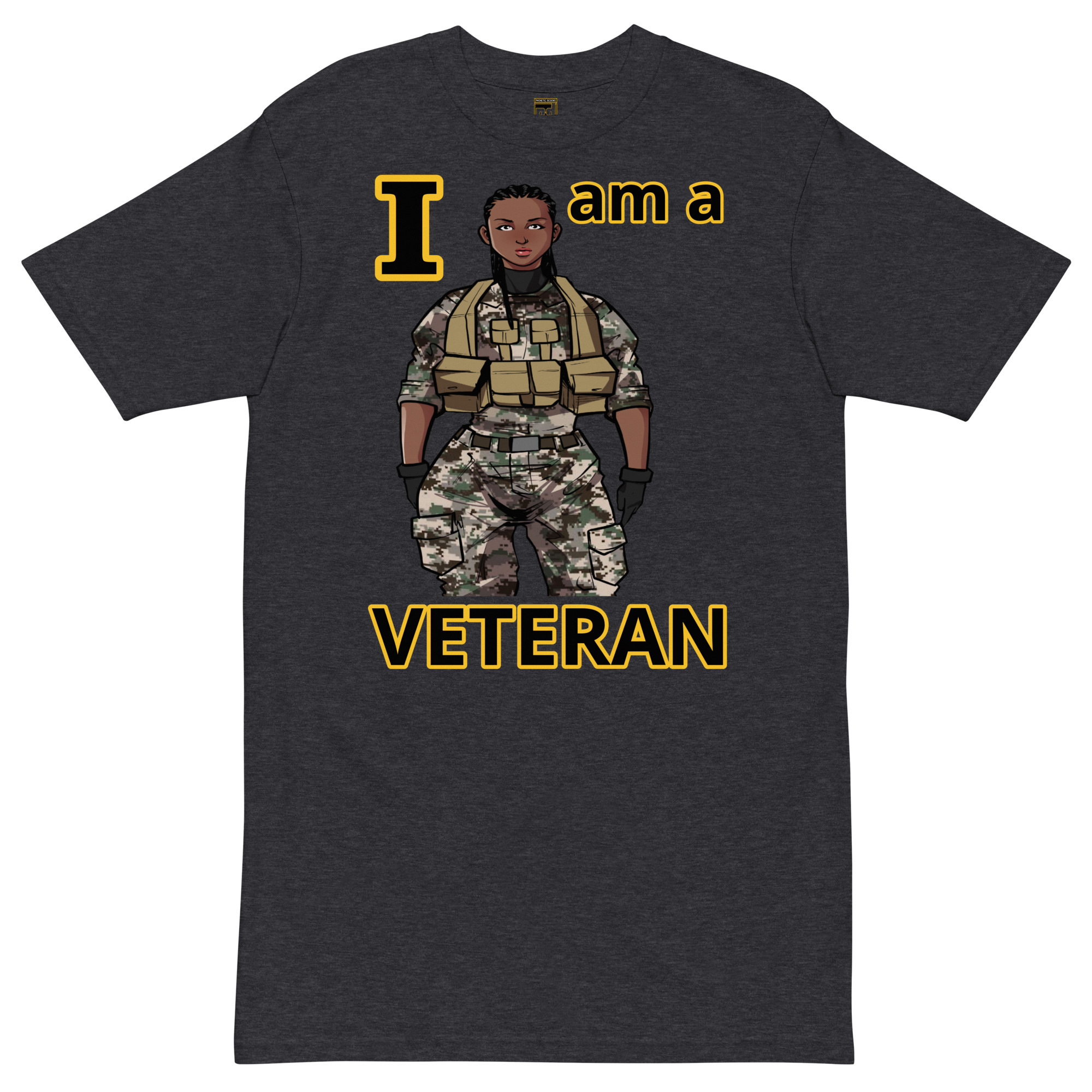 I AM A VETERAN TOO SIKS Tee - Image 5
