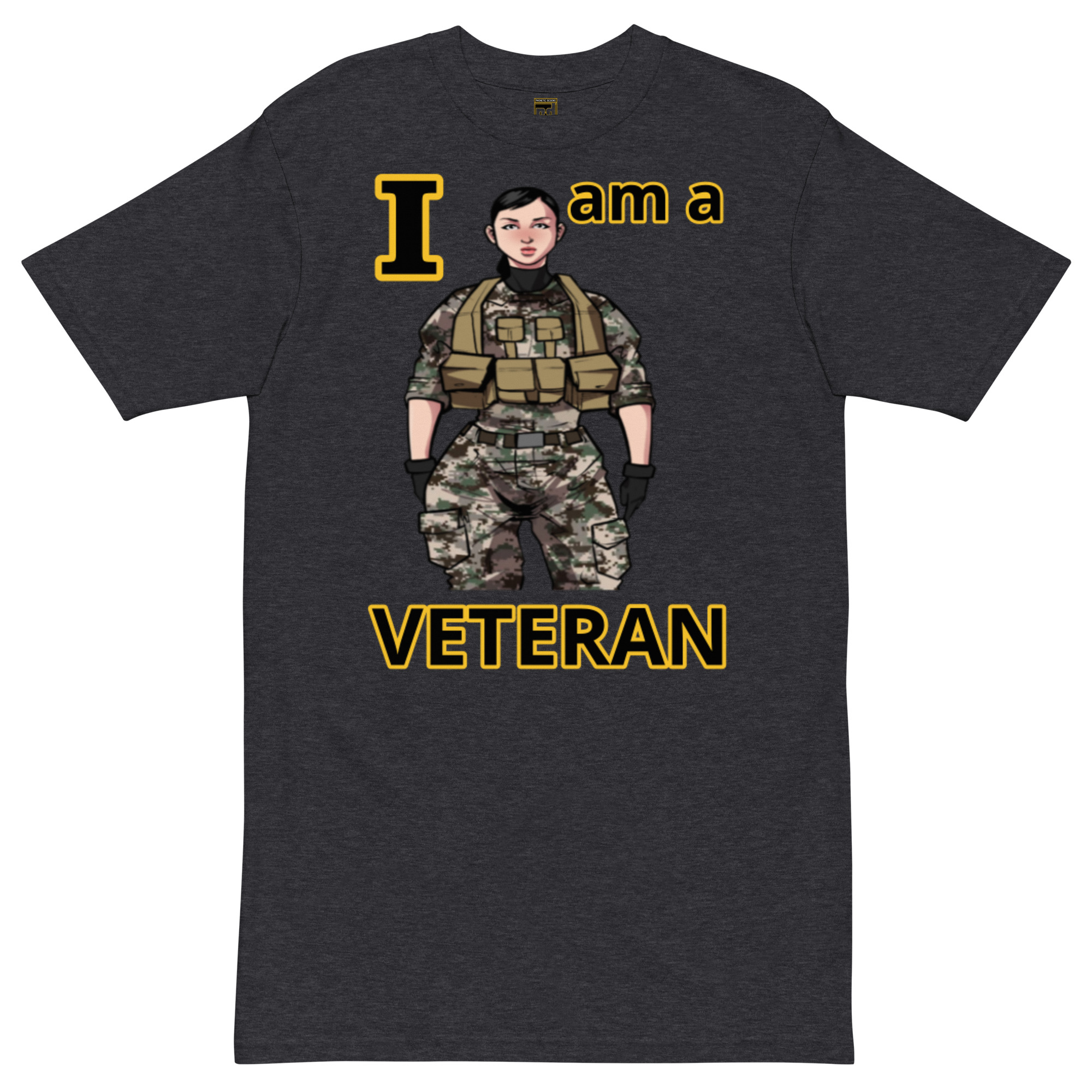 I AM A VETERAN TOO SIKS Tee - Image 5