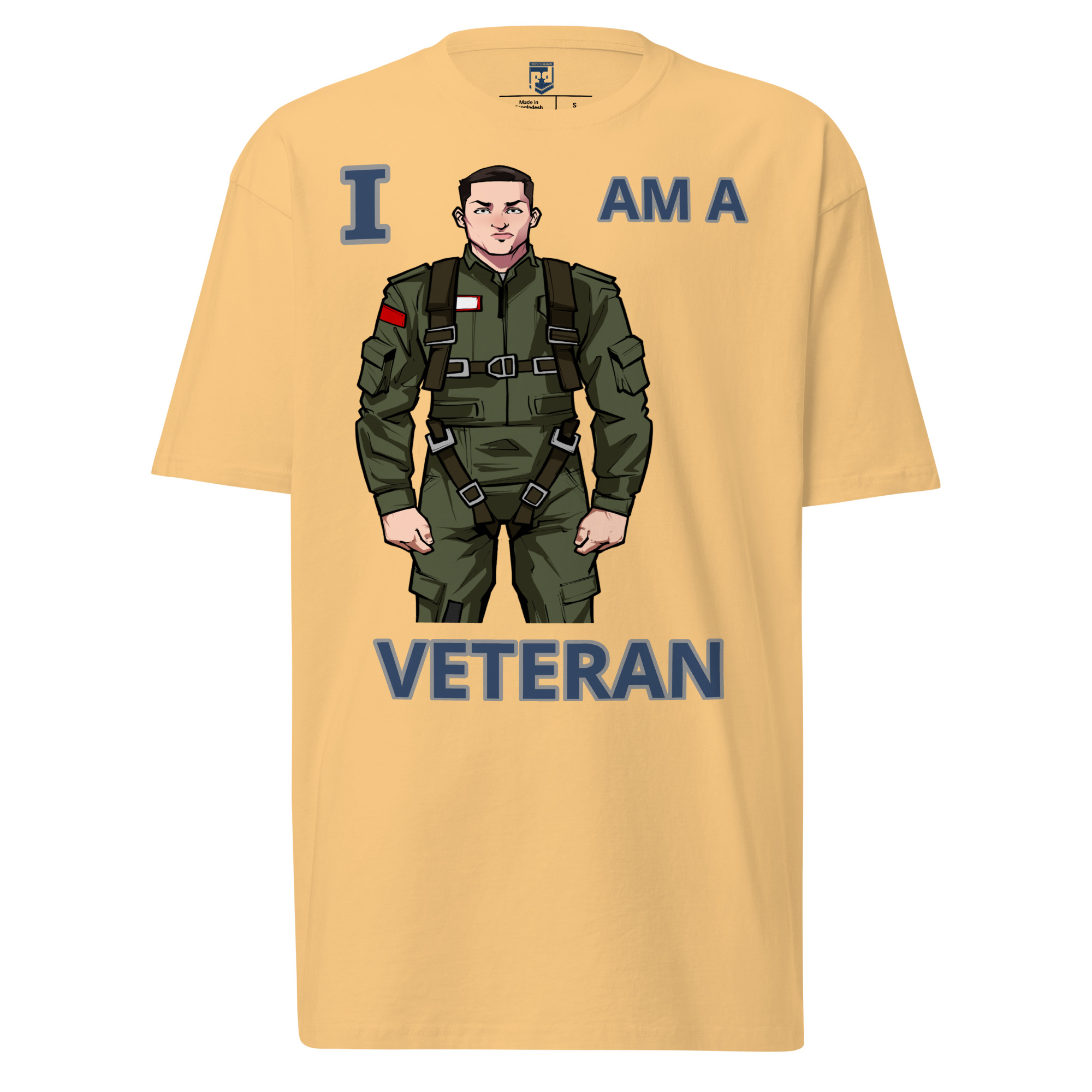 I AM A VETERAN TOO SIKS Tee - Image 6