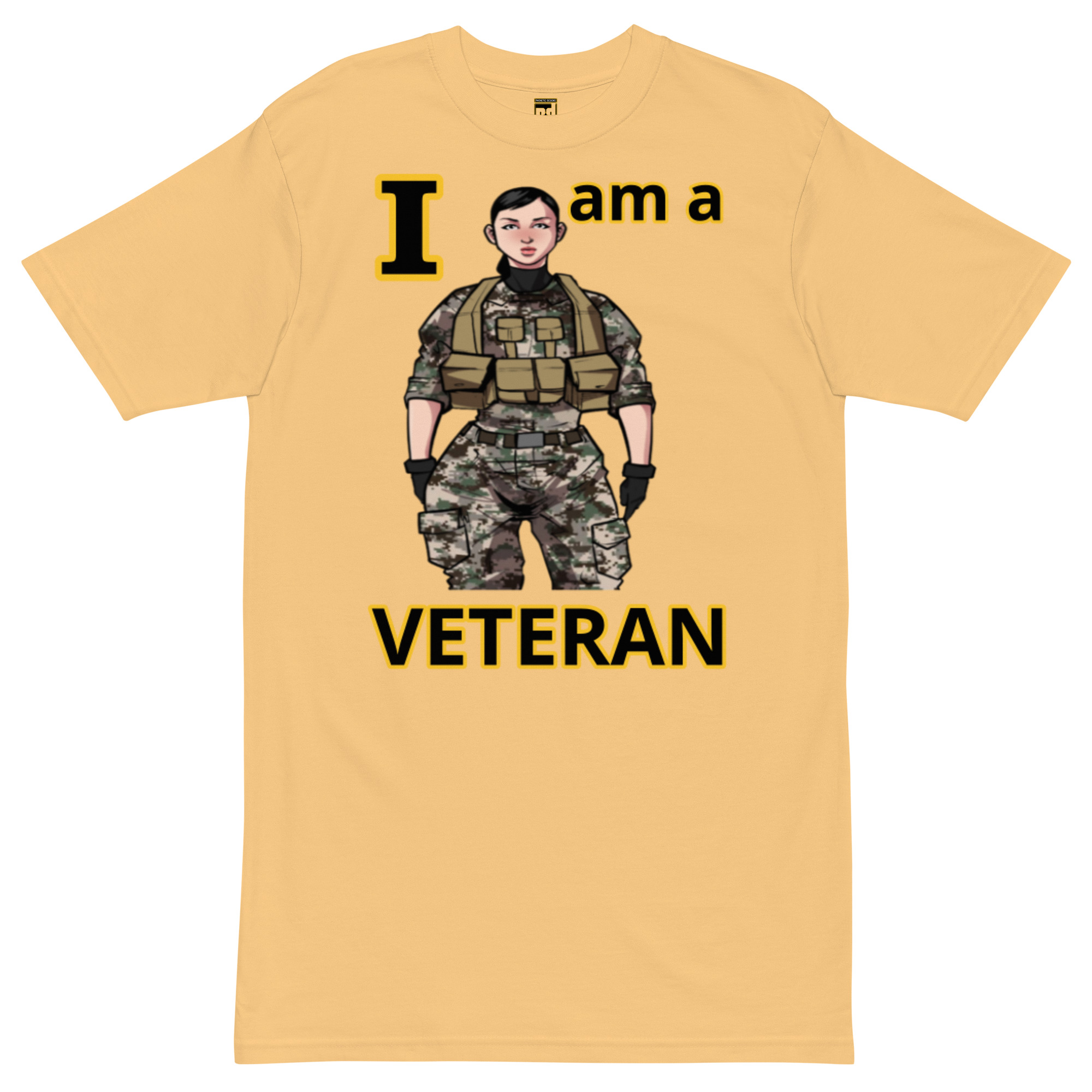 I AM A VETERAN TOO SIKS Tee - Image 7