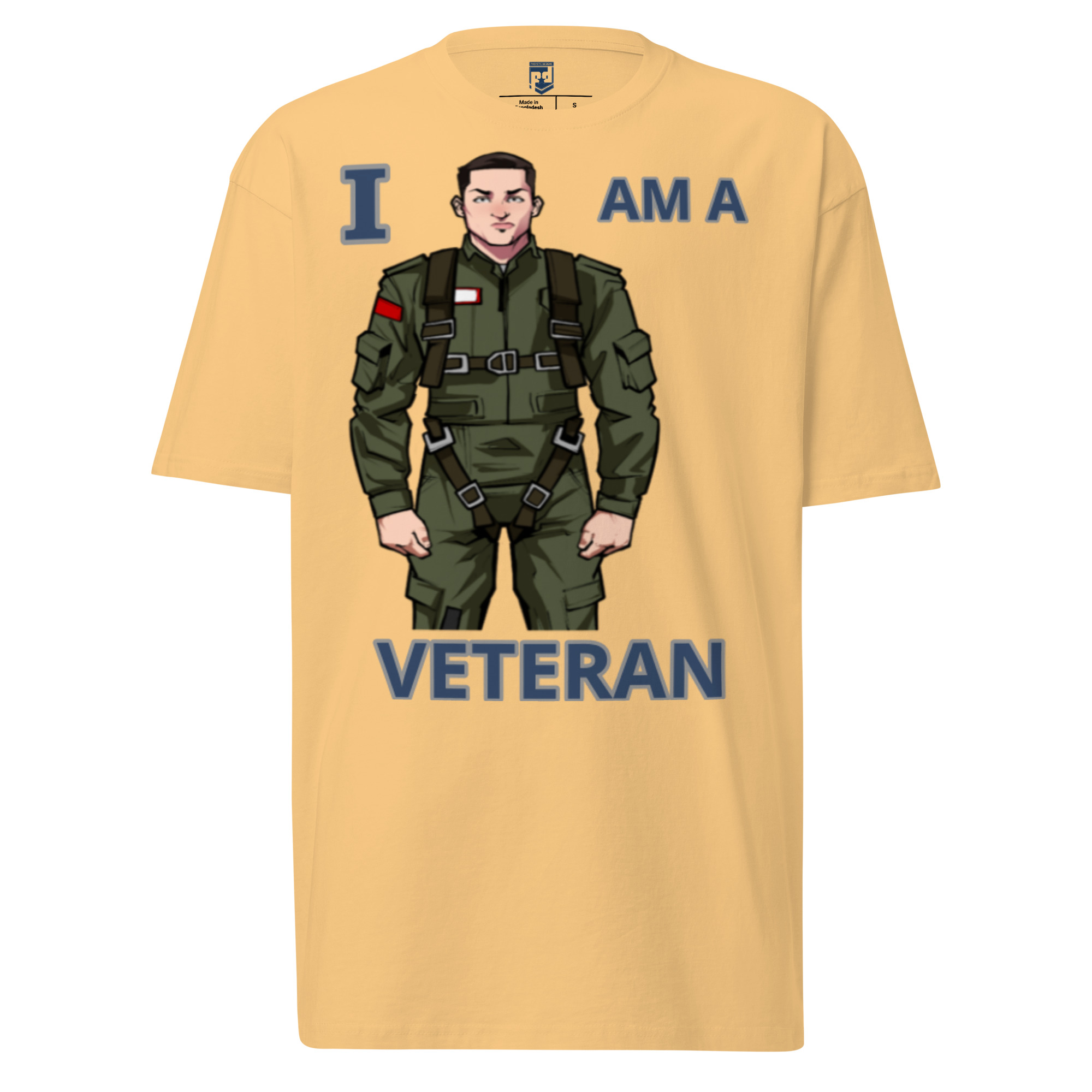 I AM A VETERAN TOO SIKS Tee - Image 6