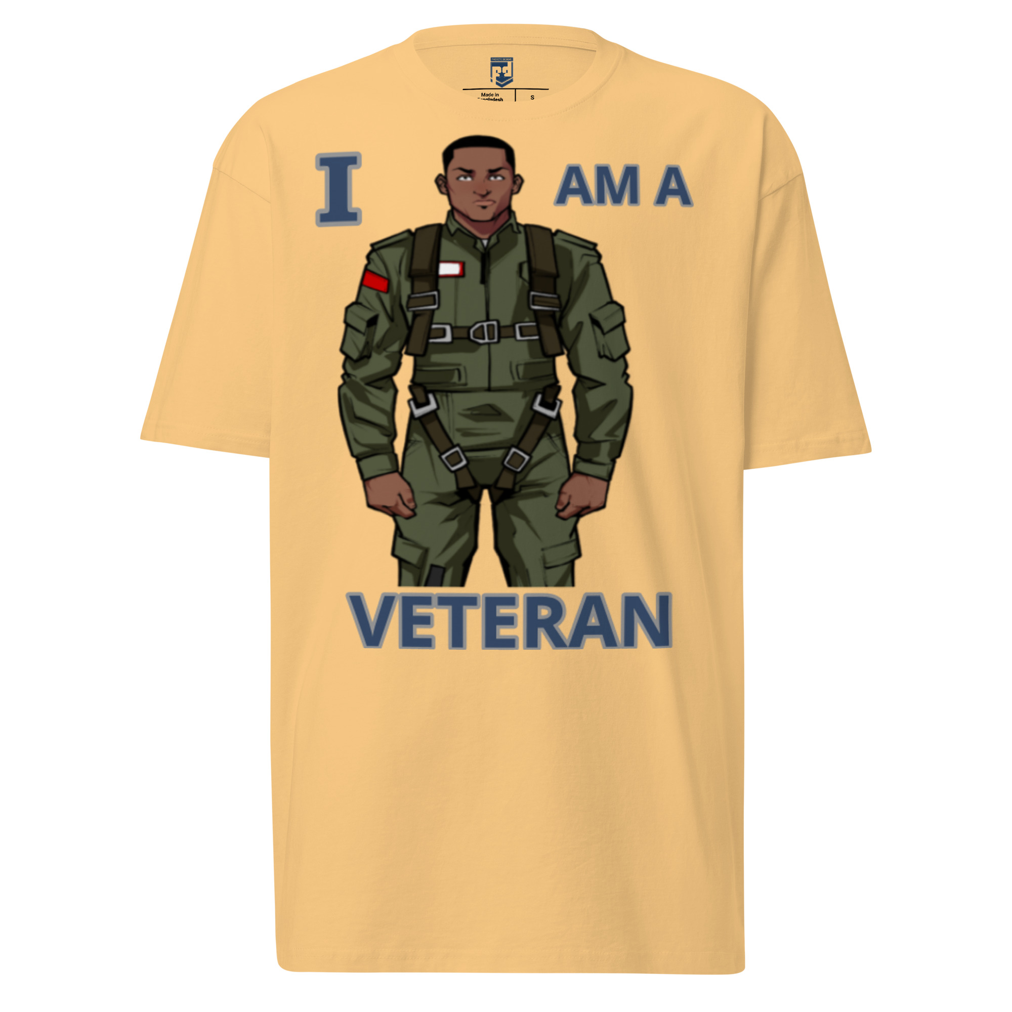 I AM A VETERAN TOO SIKS Tee - Image 6