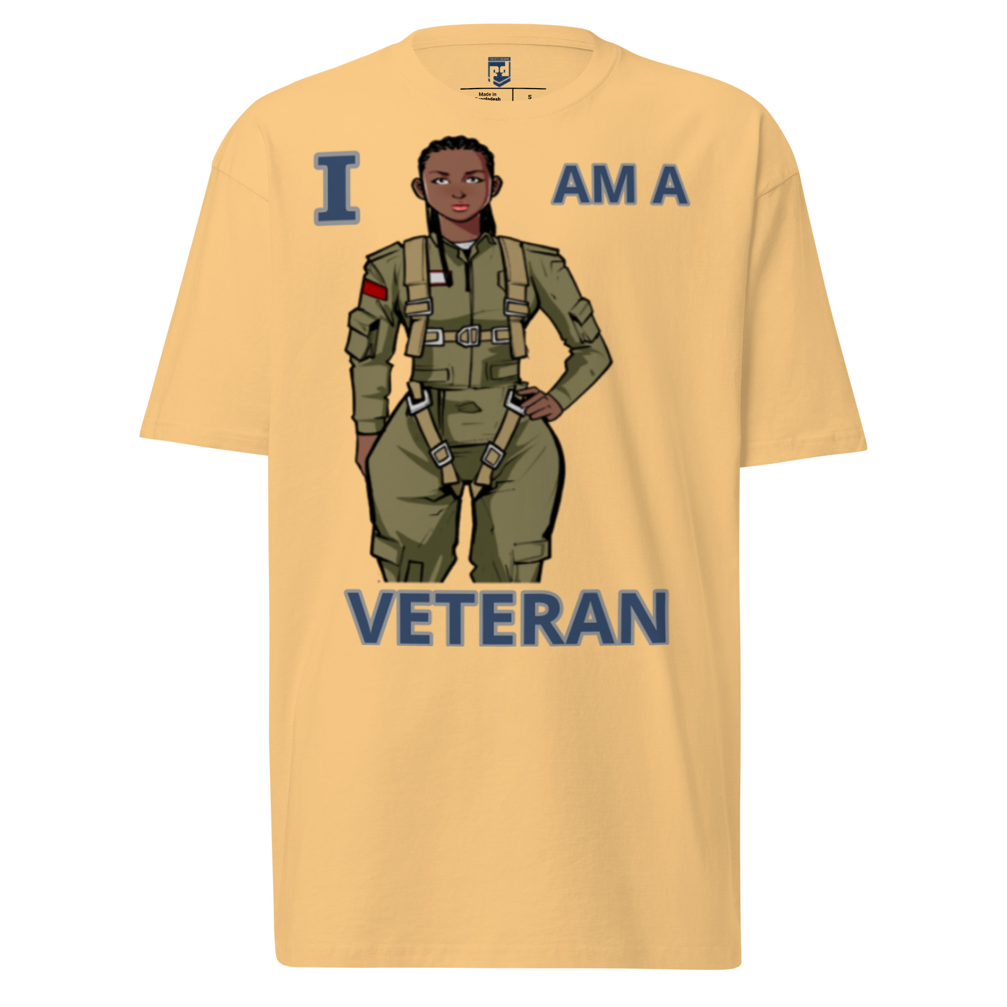 I AM A VETERAN TOO SIKS Tee - Image 6